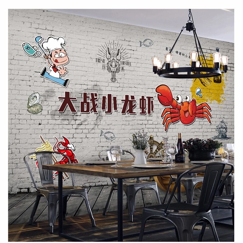 Seafood Restaurant Decoration Wallpapers