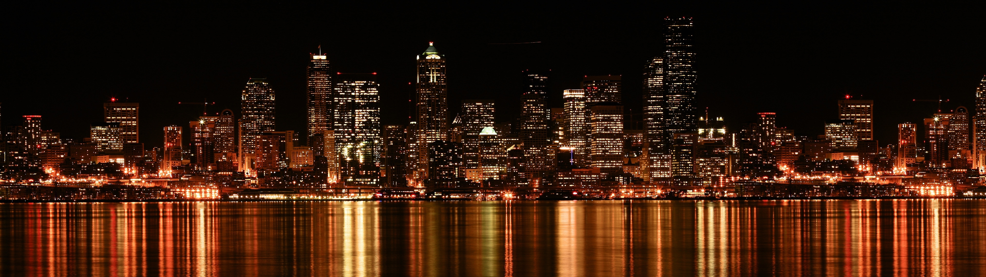 Seattle At Night Wallpapers