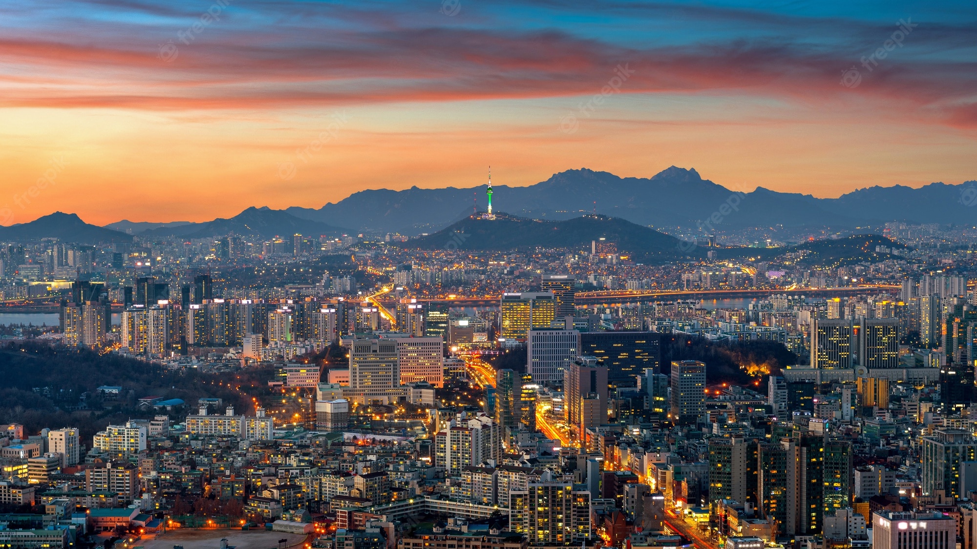 Seoul Cityscape Wallpapers