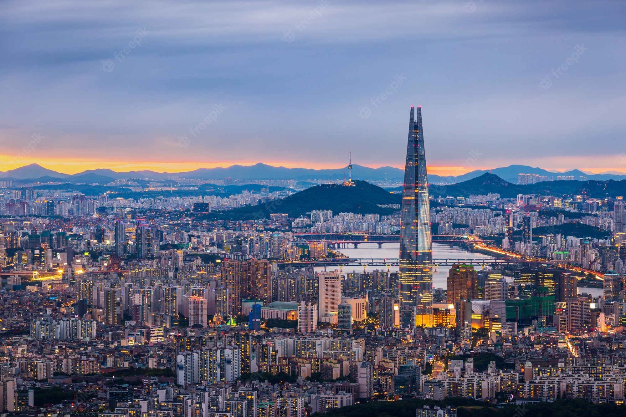 Seoul Cityscape Wallpapers