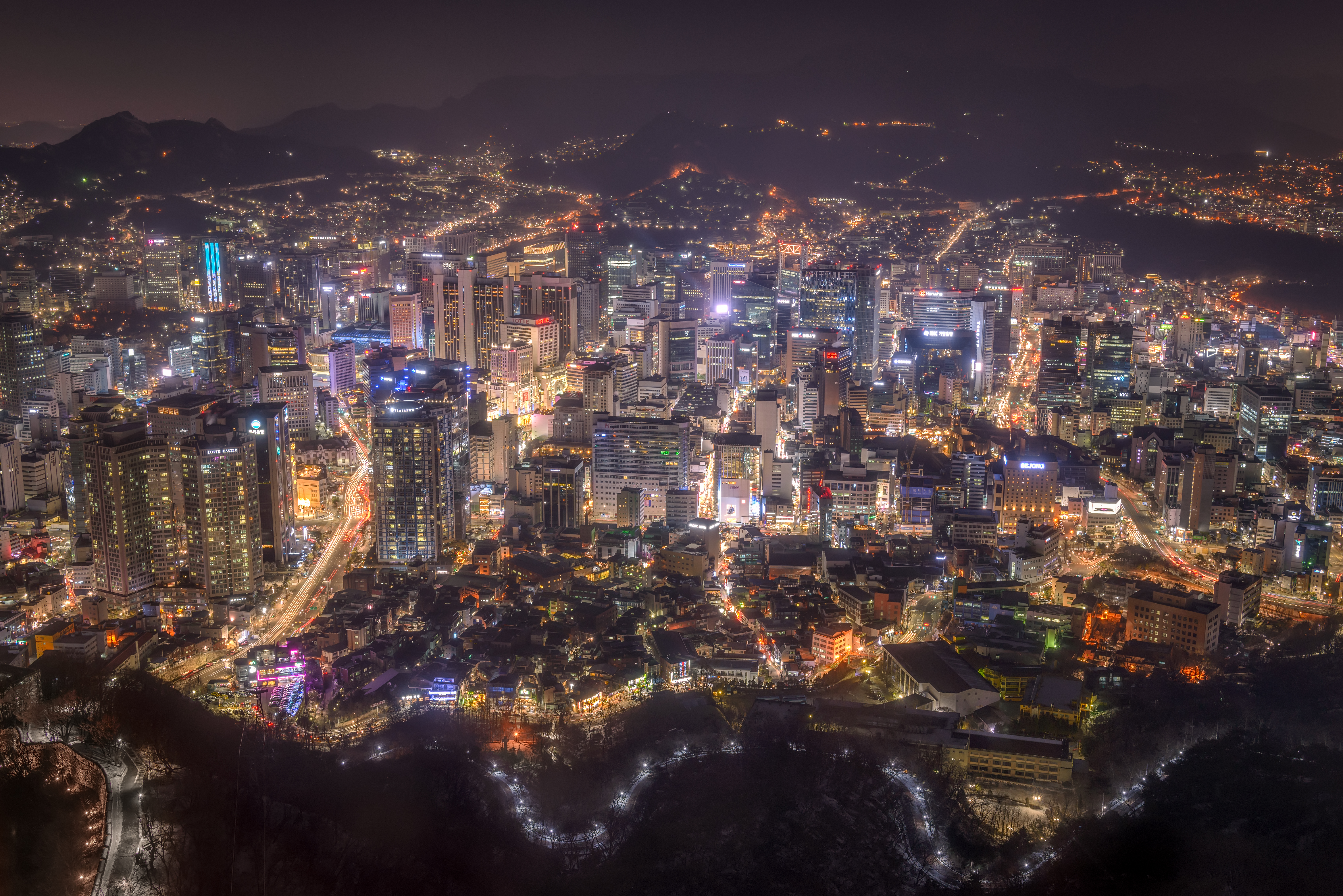 Seoul Night Wallpapers