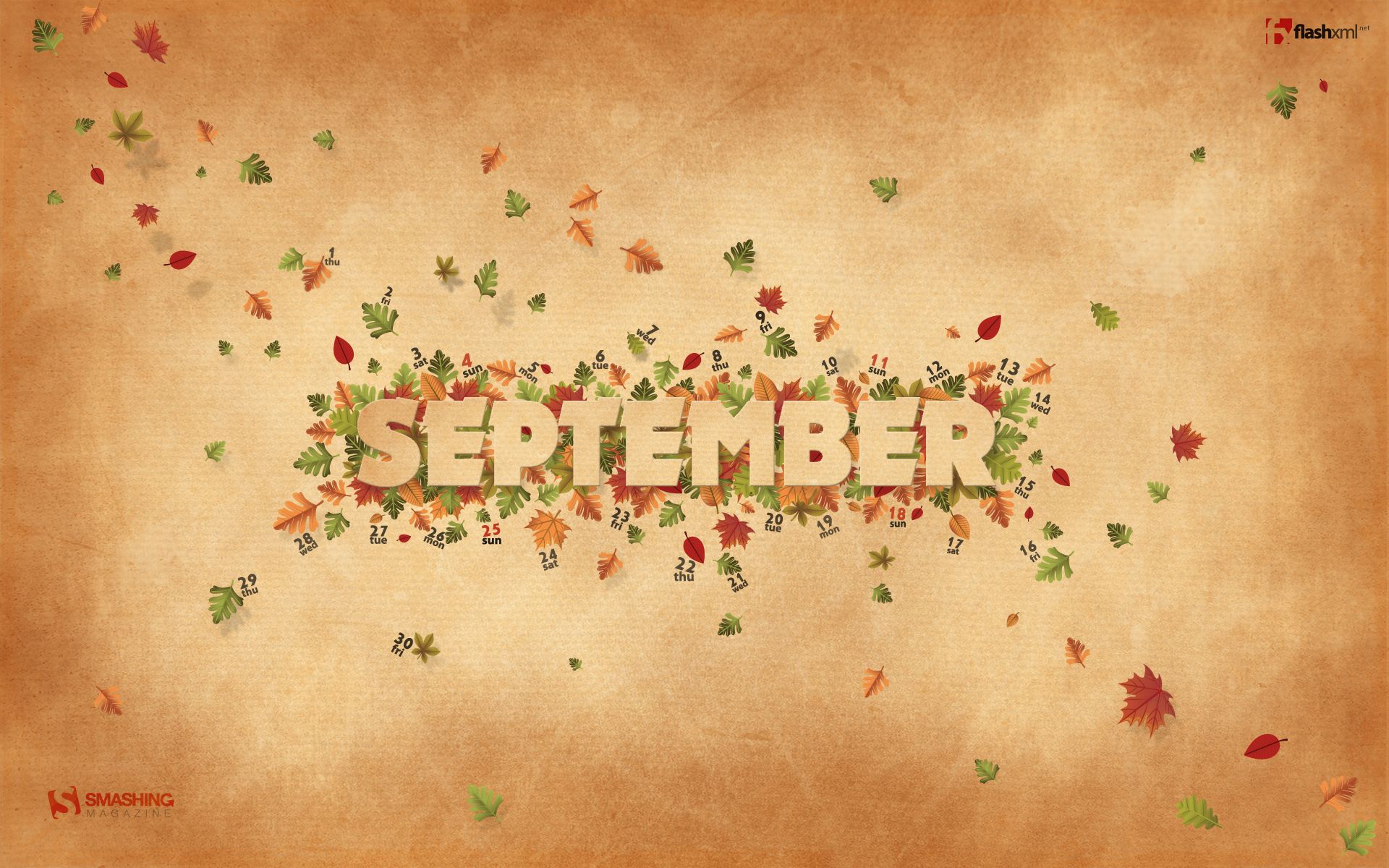 September Desktop Wallpapers