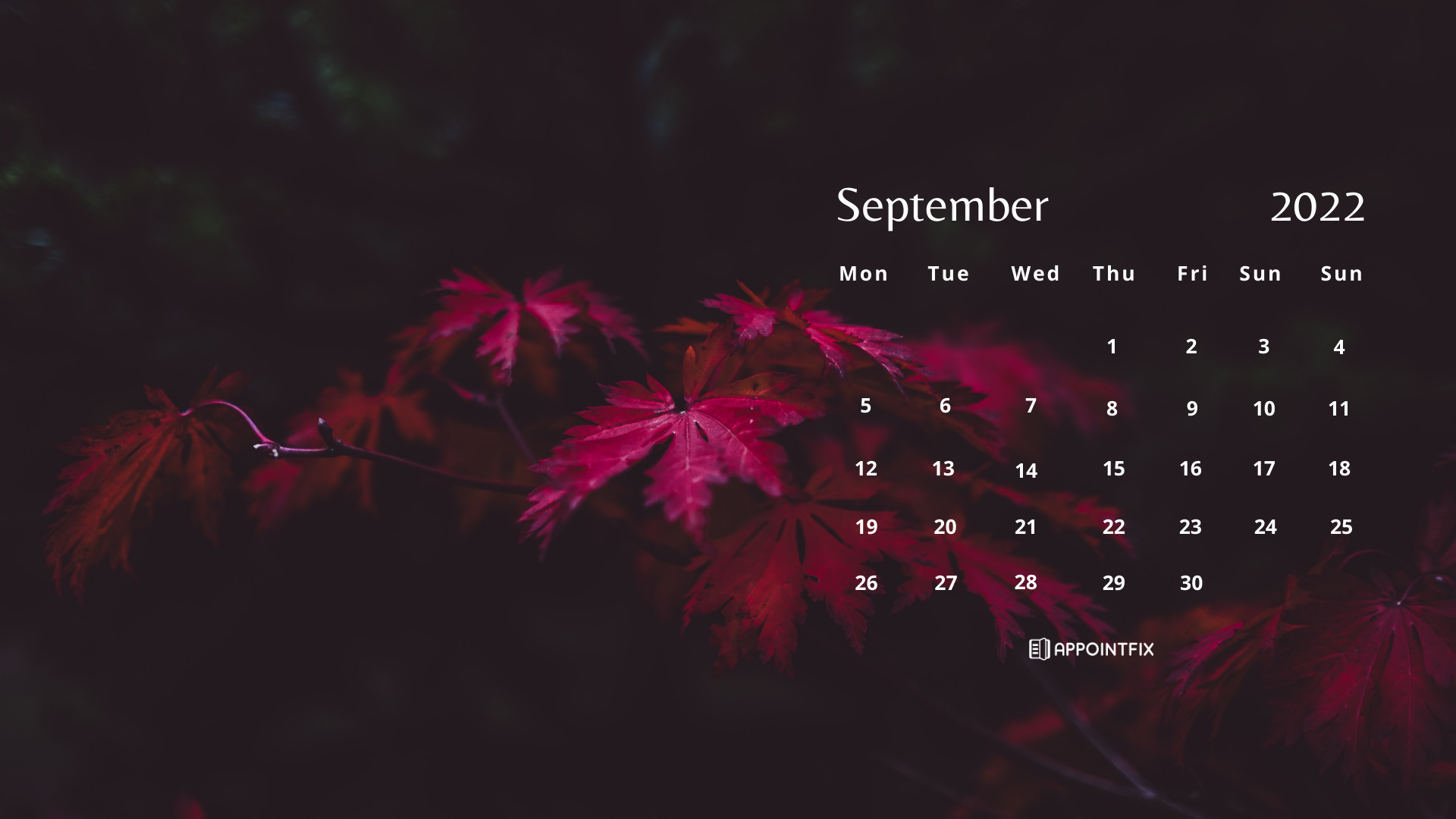 September Desktop Wallpapers