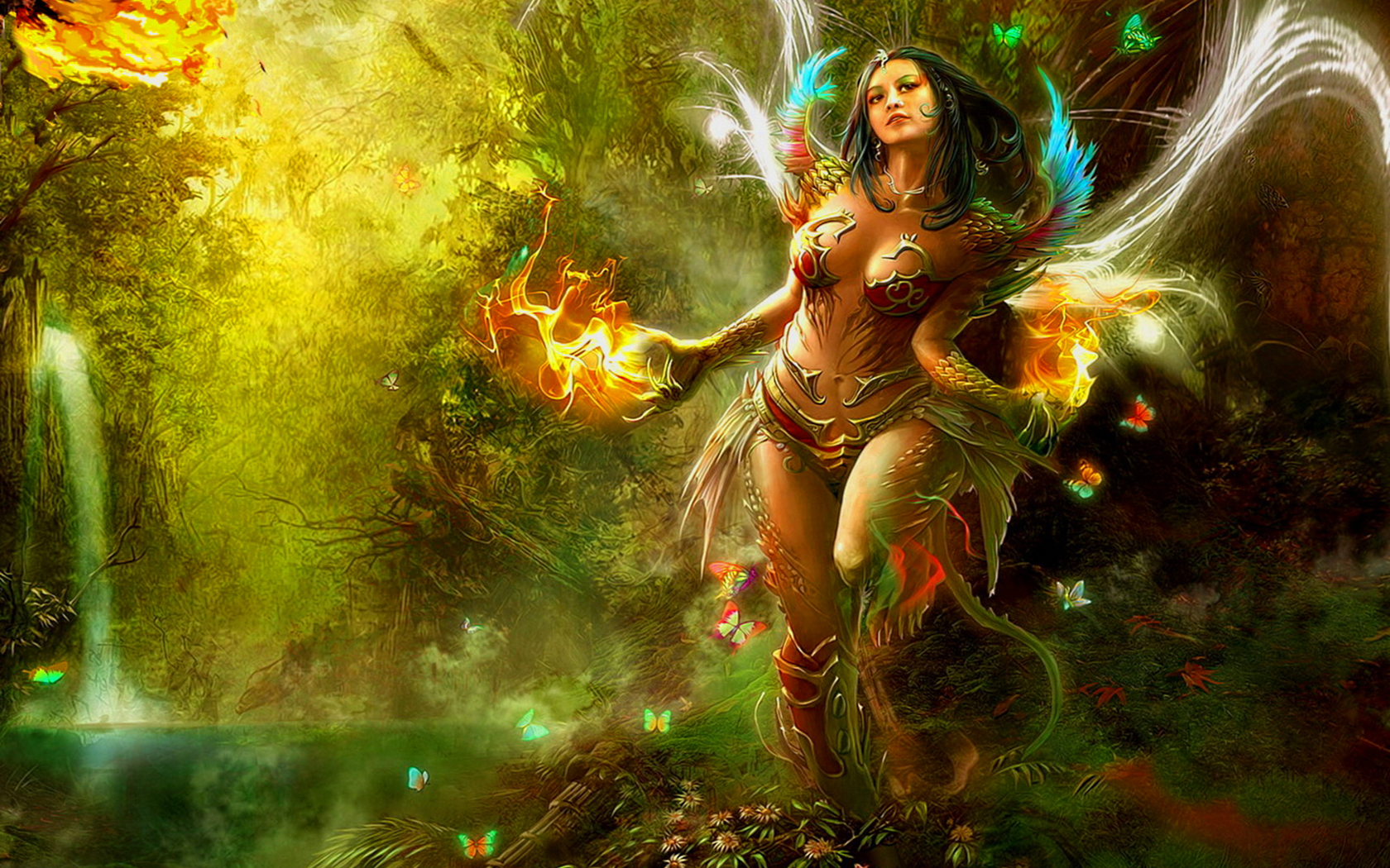 Sexy Sorceress Wallpapers