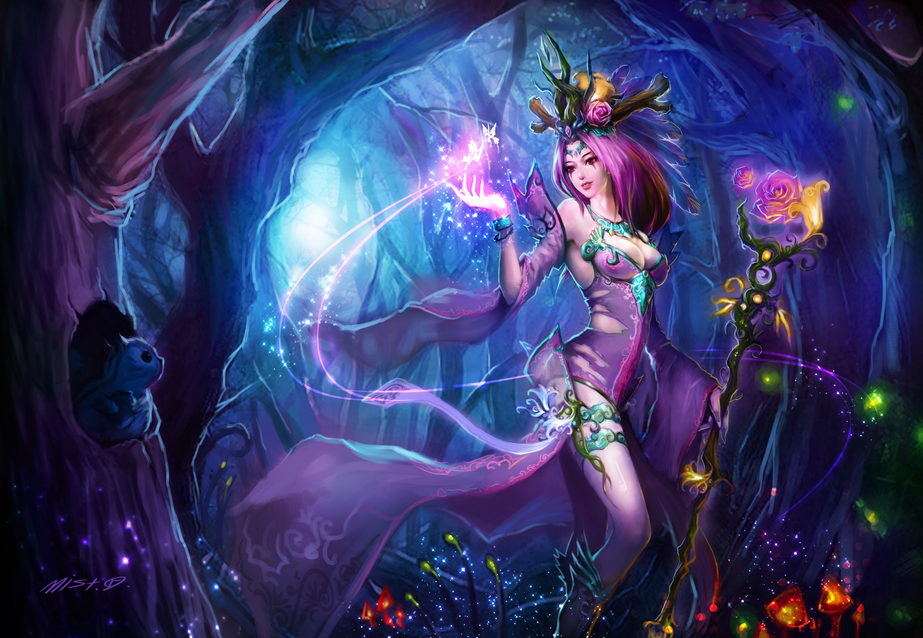 Sexy Sorceress Wallpapers