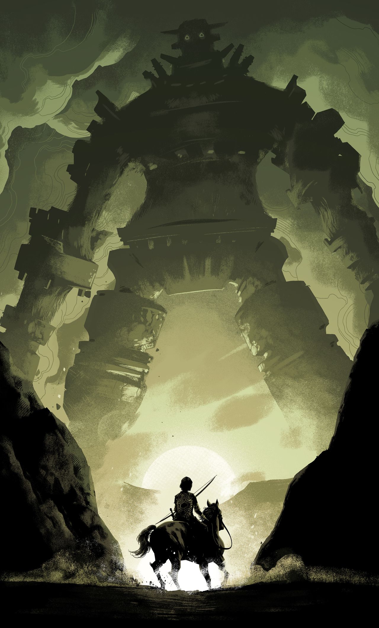 Shadow Of The Colossus Phone Wallpapers