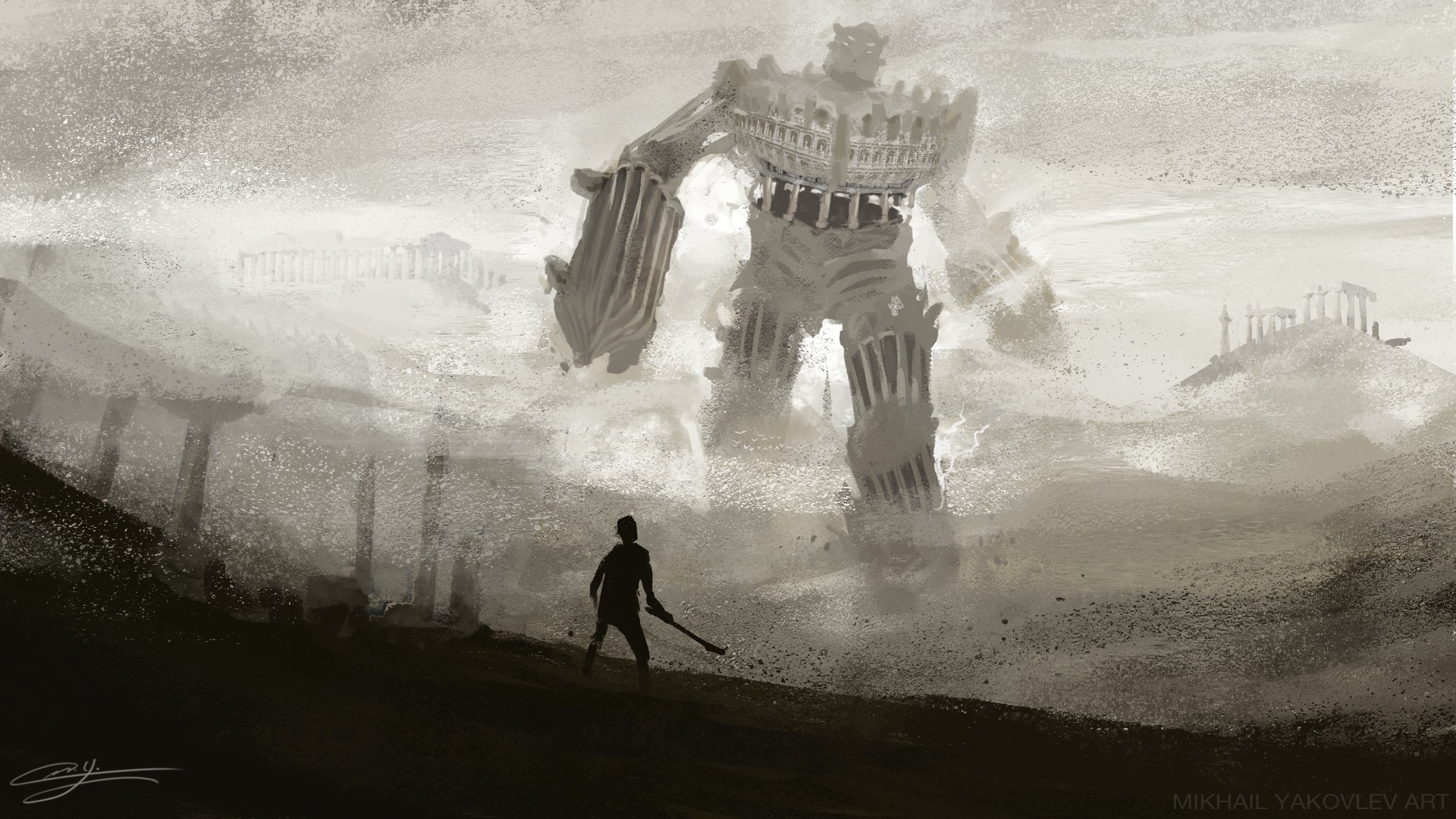 Shadow Of The Colossus Phone Wallpapers