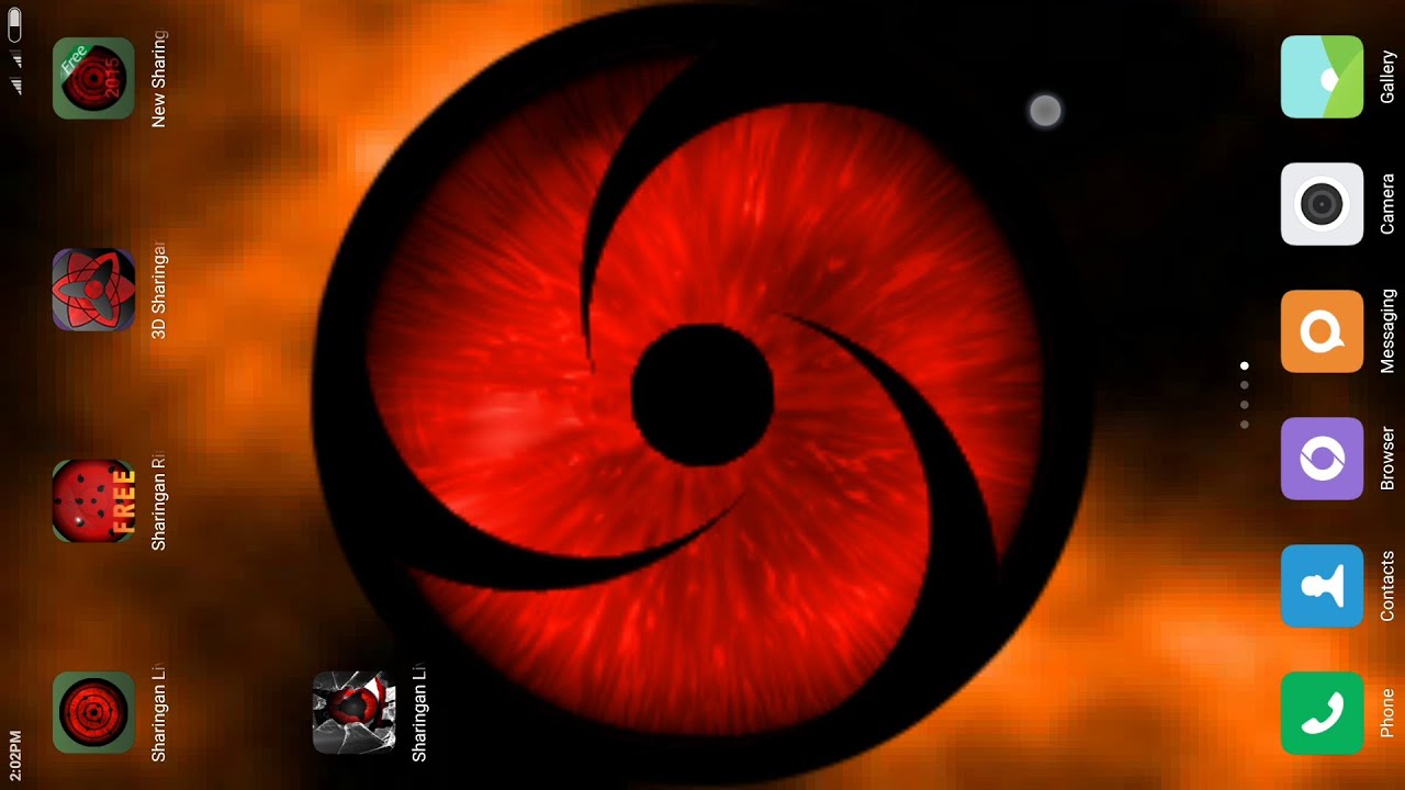 Sharingan Live Wallpapers