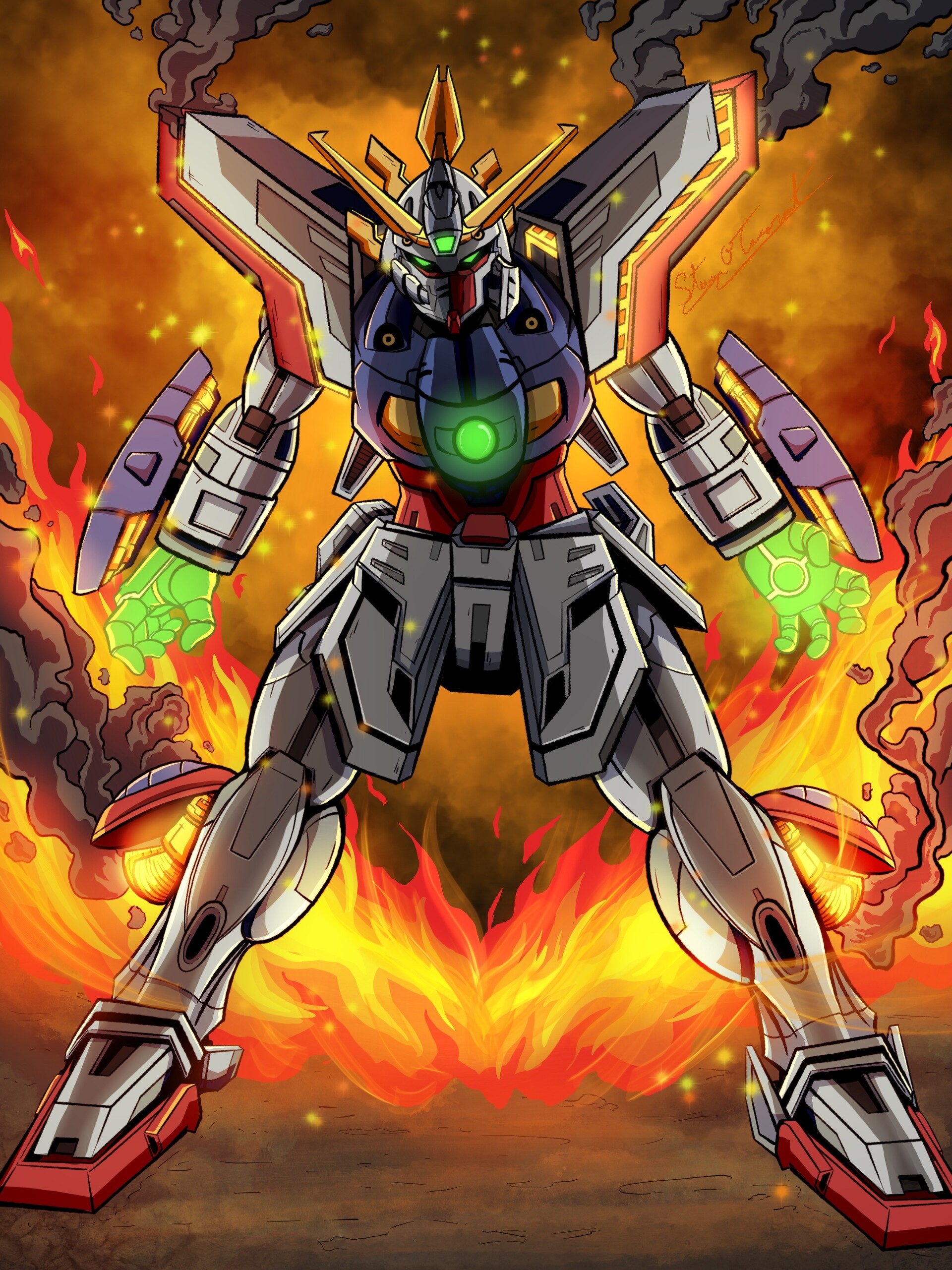 Shining Gundam Wallpapers