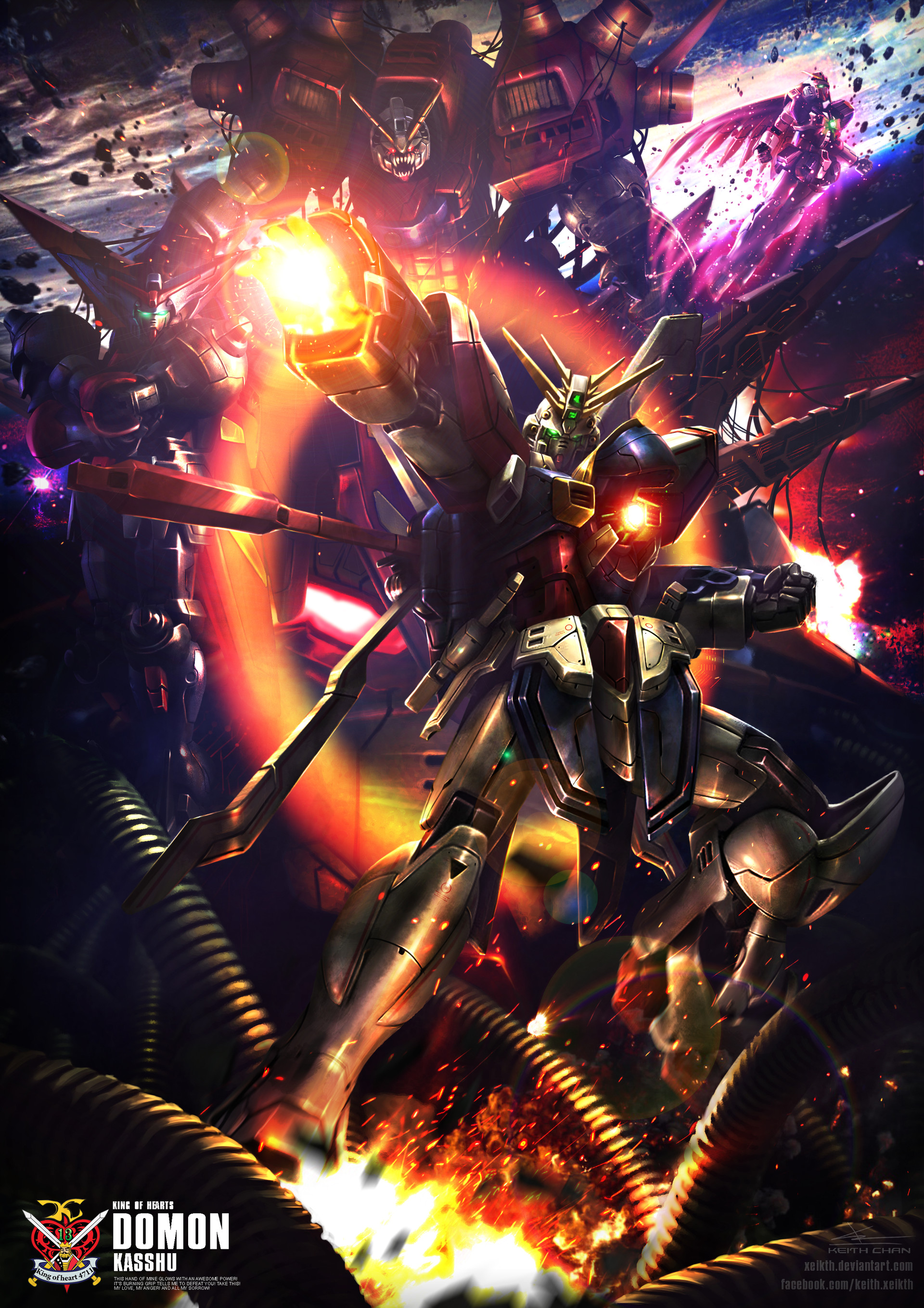 Shining Gundam Wallpapers