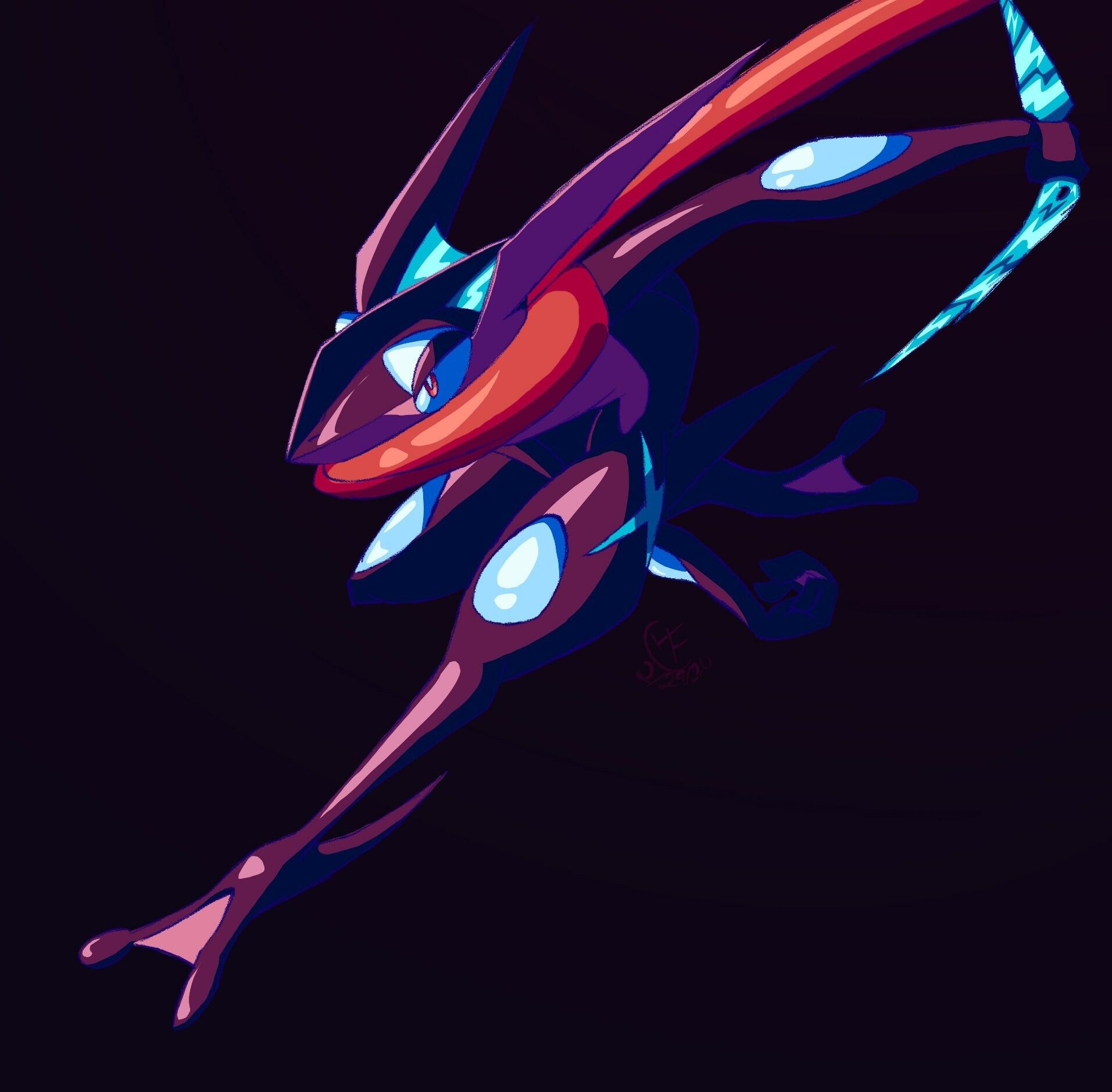 Shiny Ash Greninja Wallpapers