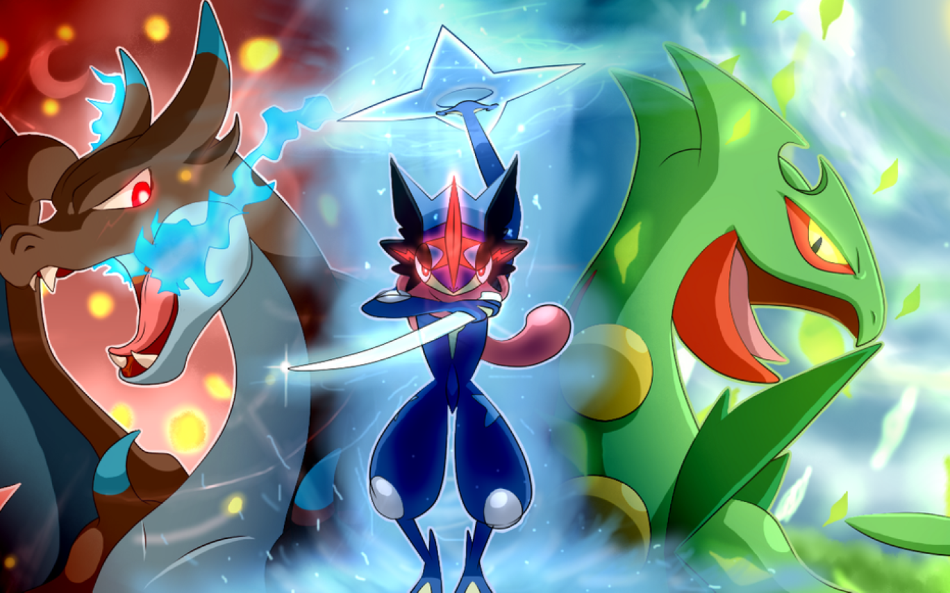 Shiny Ash Greninja Wallpapers