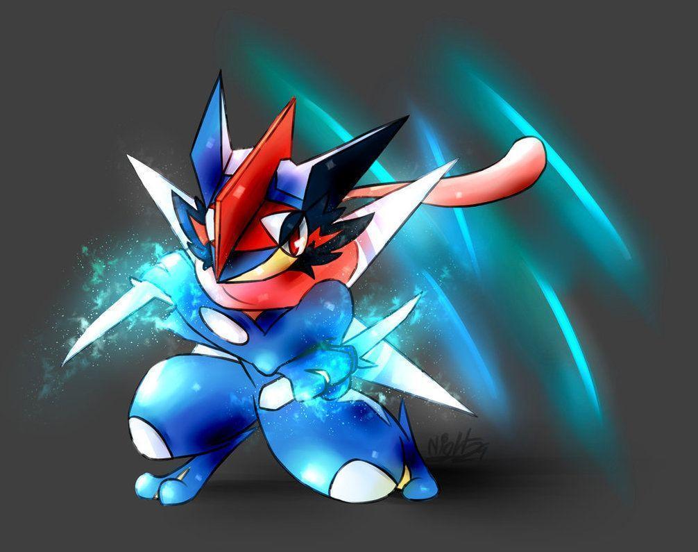 Shiny Ash Greninja Wallpapers