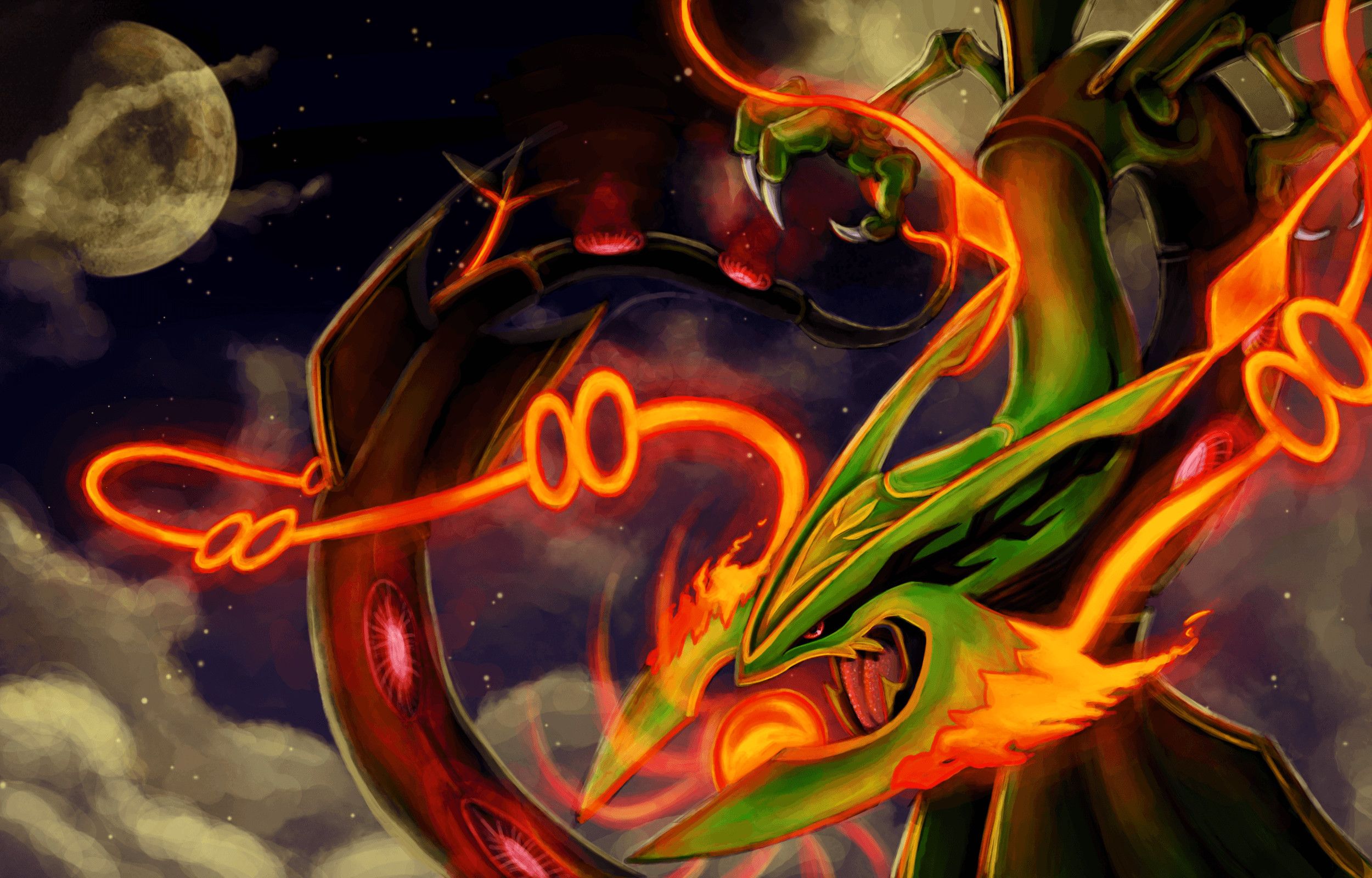 Shiny Rayquaza Wallpapers