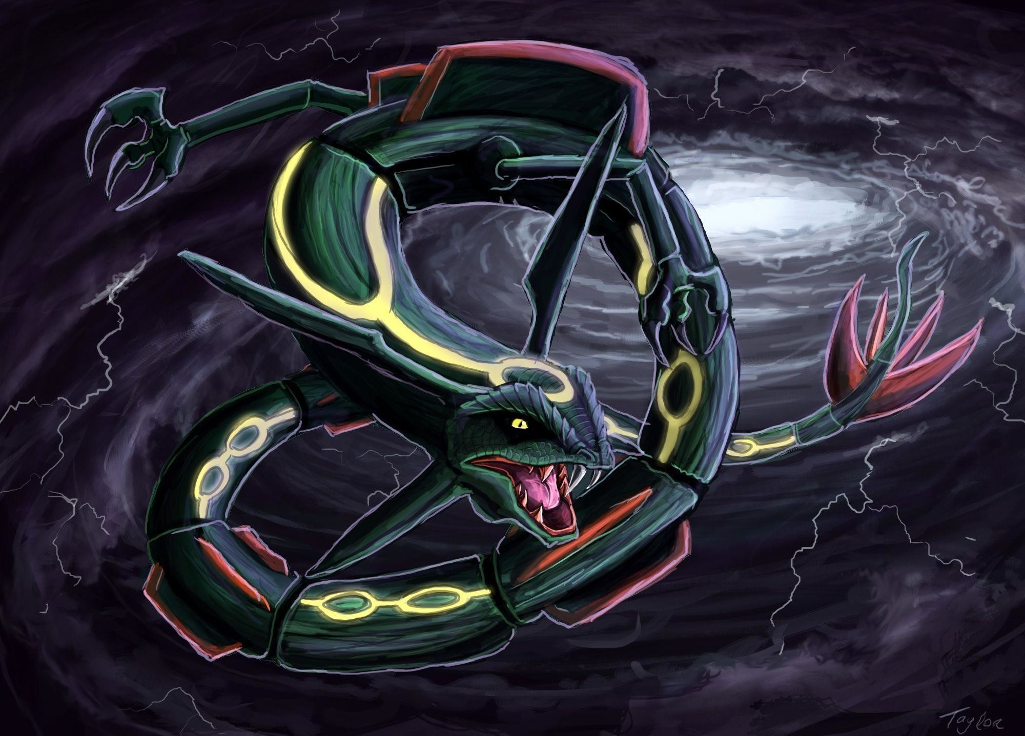 Shiny Rayquaza Wallpapers