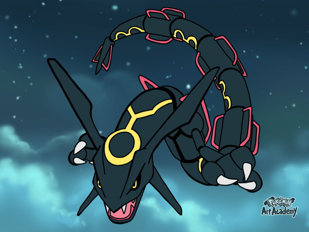 Shiny Rayquaza Wallpapers