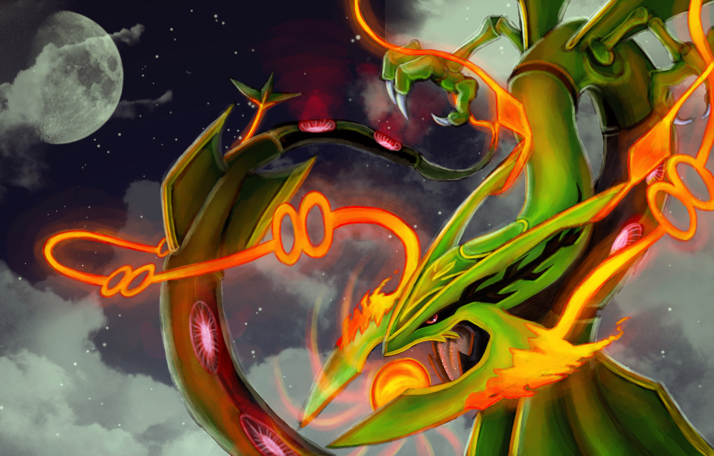 Shiny Rayquaza Wallpapers