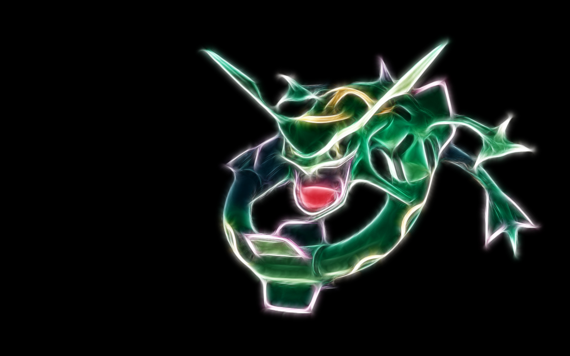 Shiny Rayquaza Wallpapers