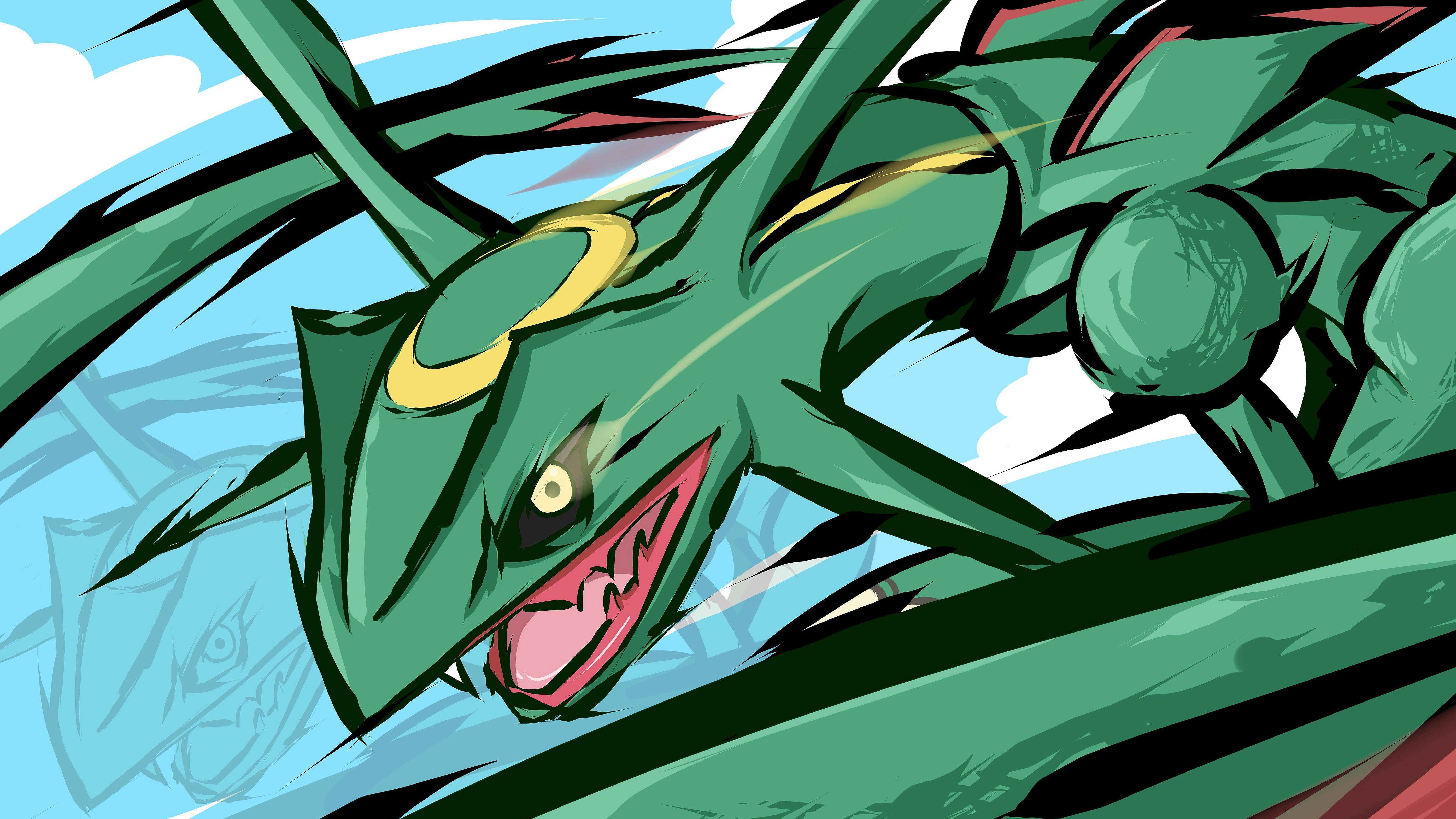 Shiny Rayquaza Wallpapers