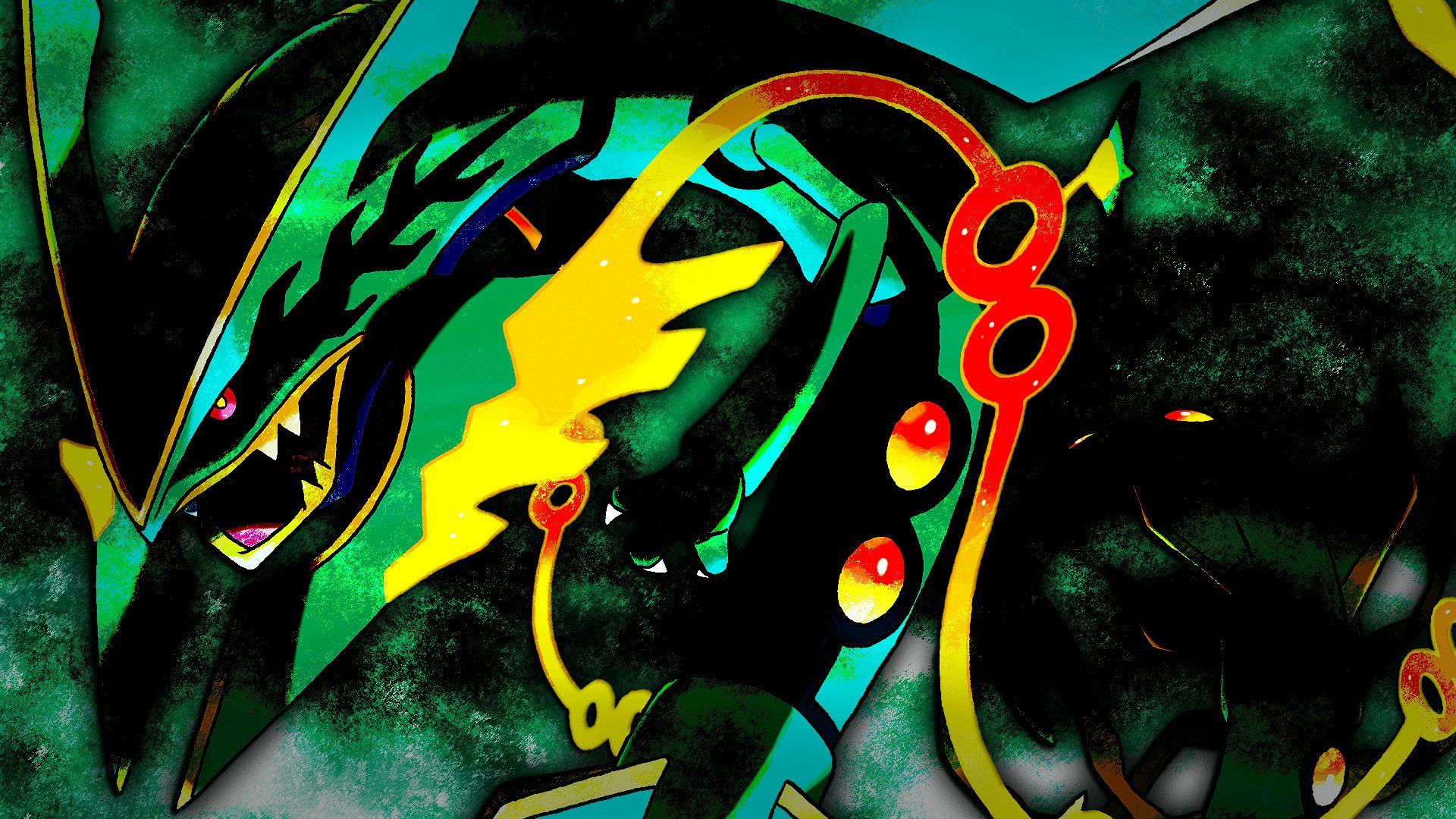 Shiny Rayquaza Wallpapers