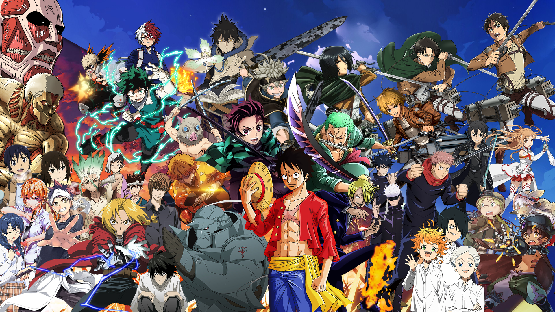 Shonen Heroes Wallpapers