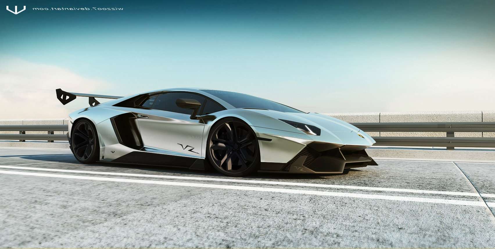 Silver Lamborghinis Wallpapers