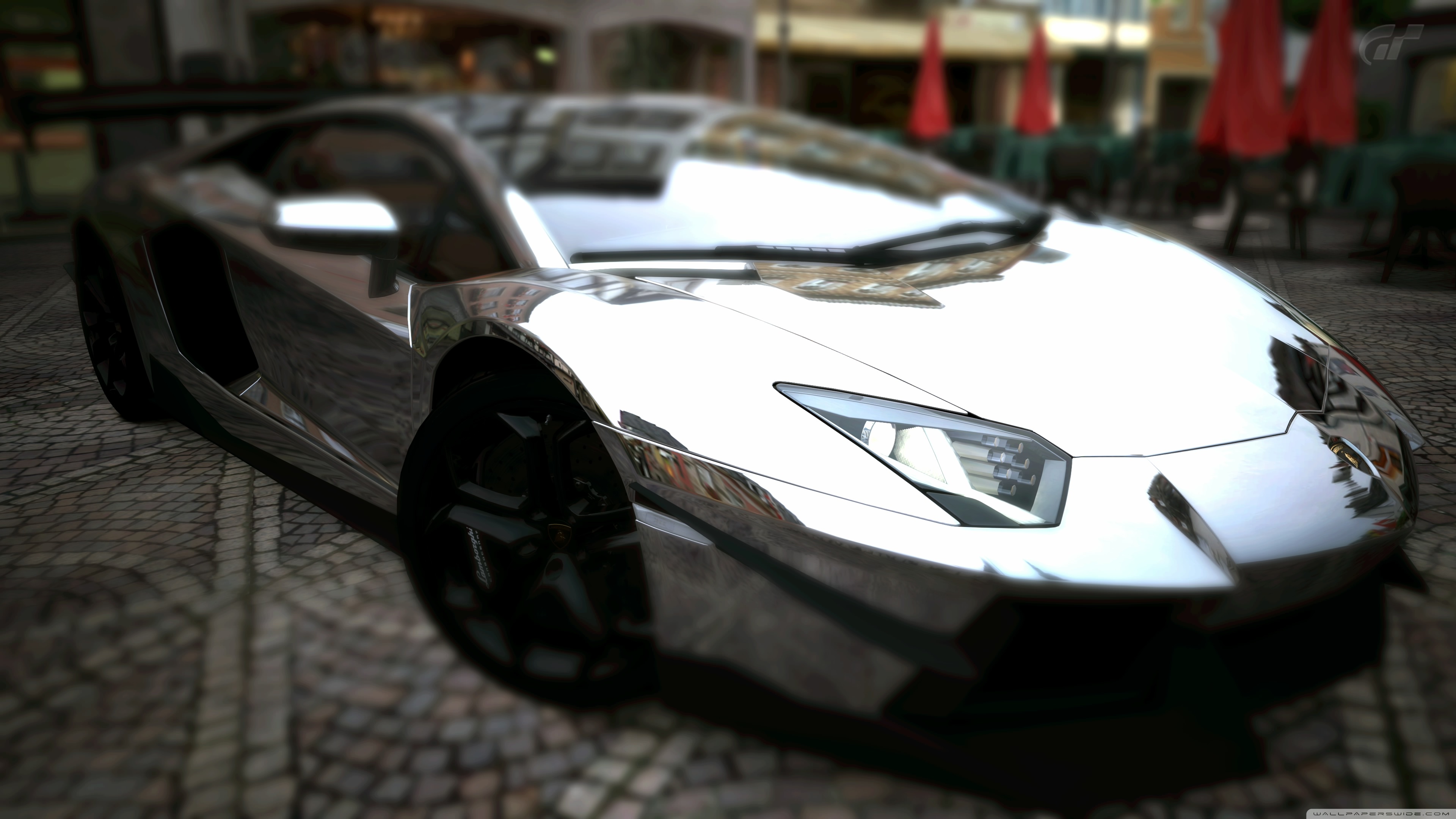 Silver Lamborghinis Wallpapers