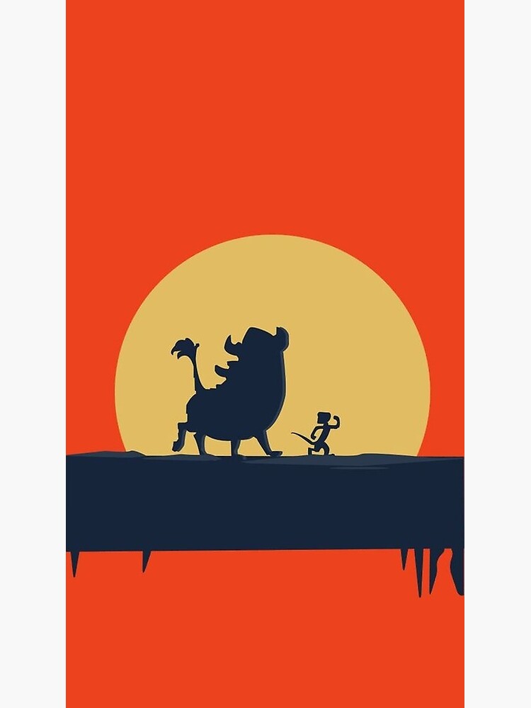 Simba Pumbaa And Timon On Log Wallpapers