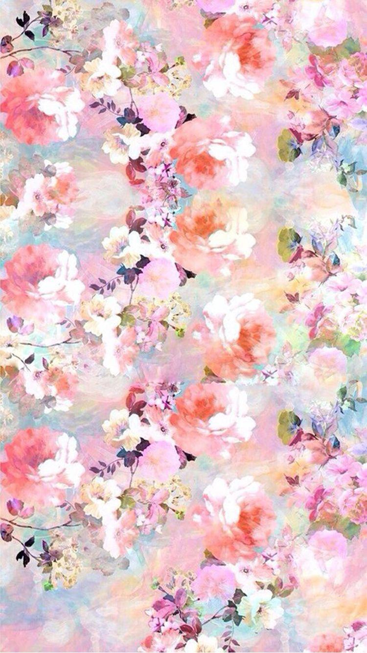 Simple Aesthetic Watercolor Flowers Wallpapers