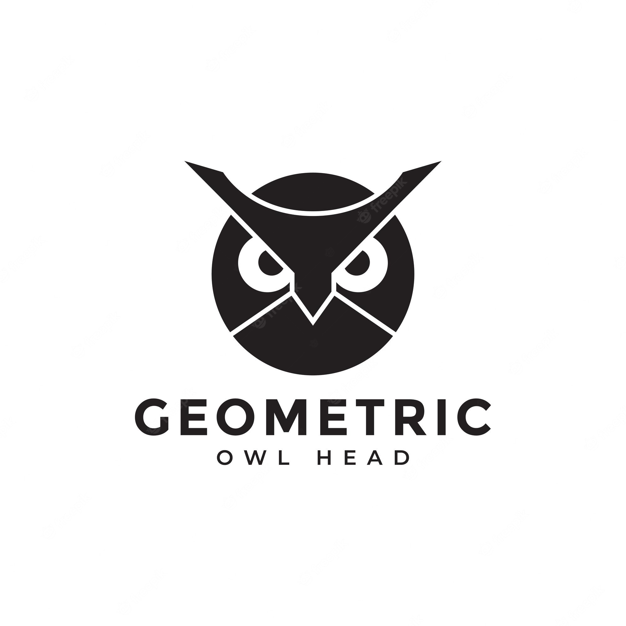 Simple Geometric Owl Wallpapers