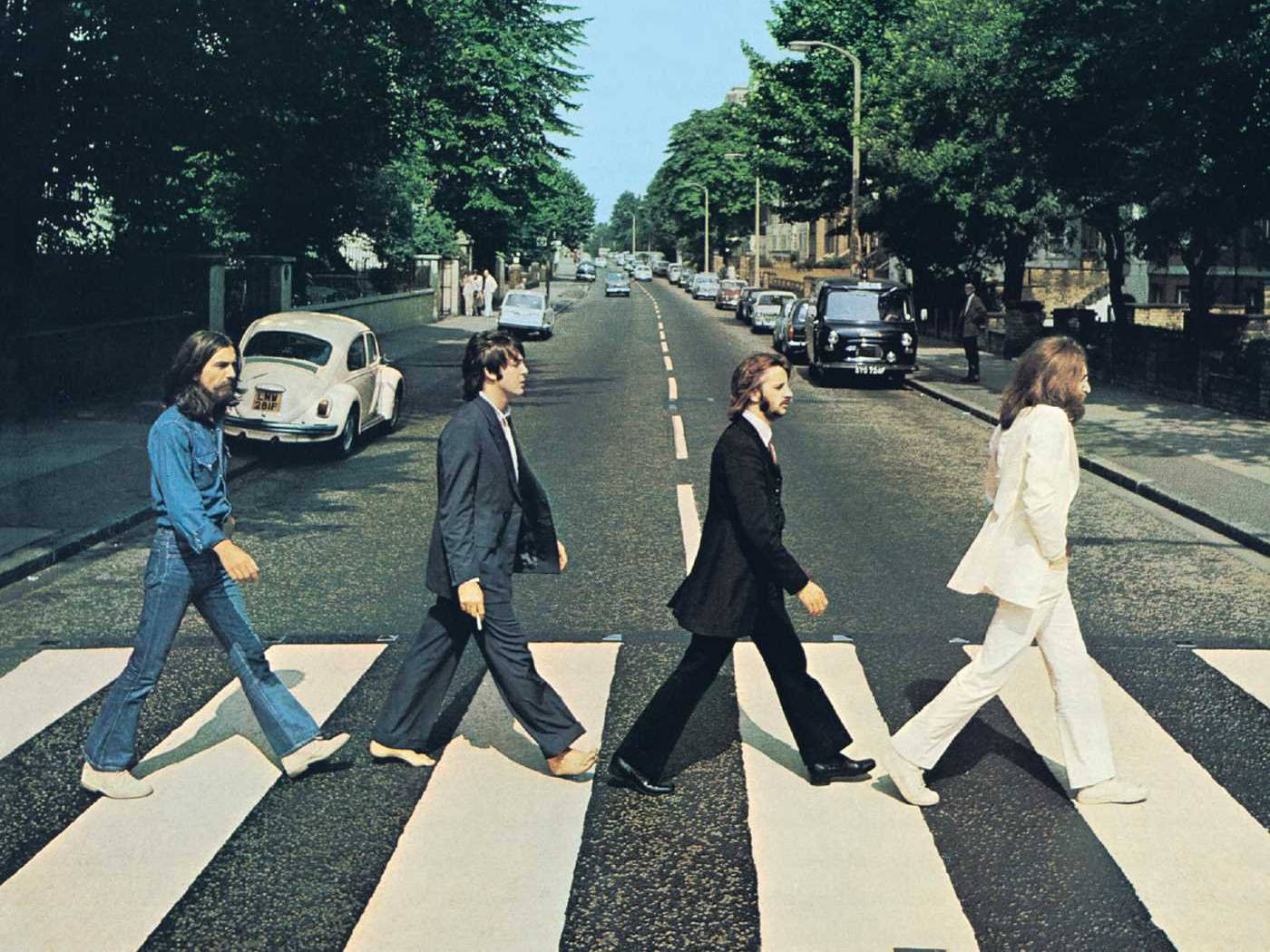 Simpsons Abbey Road Wallpapers