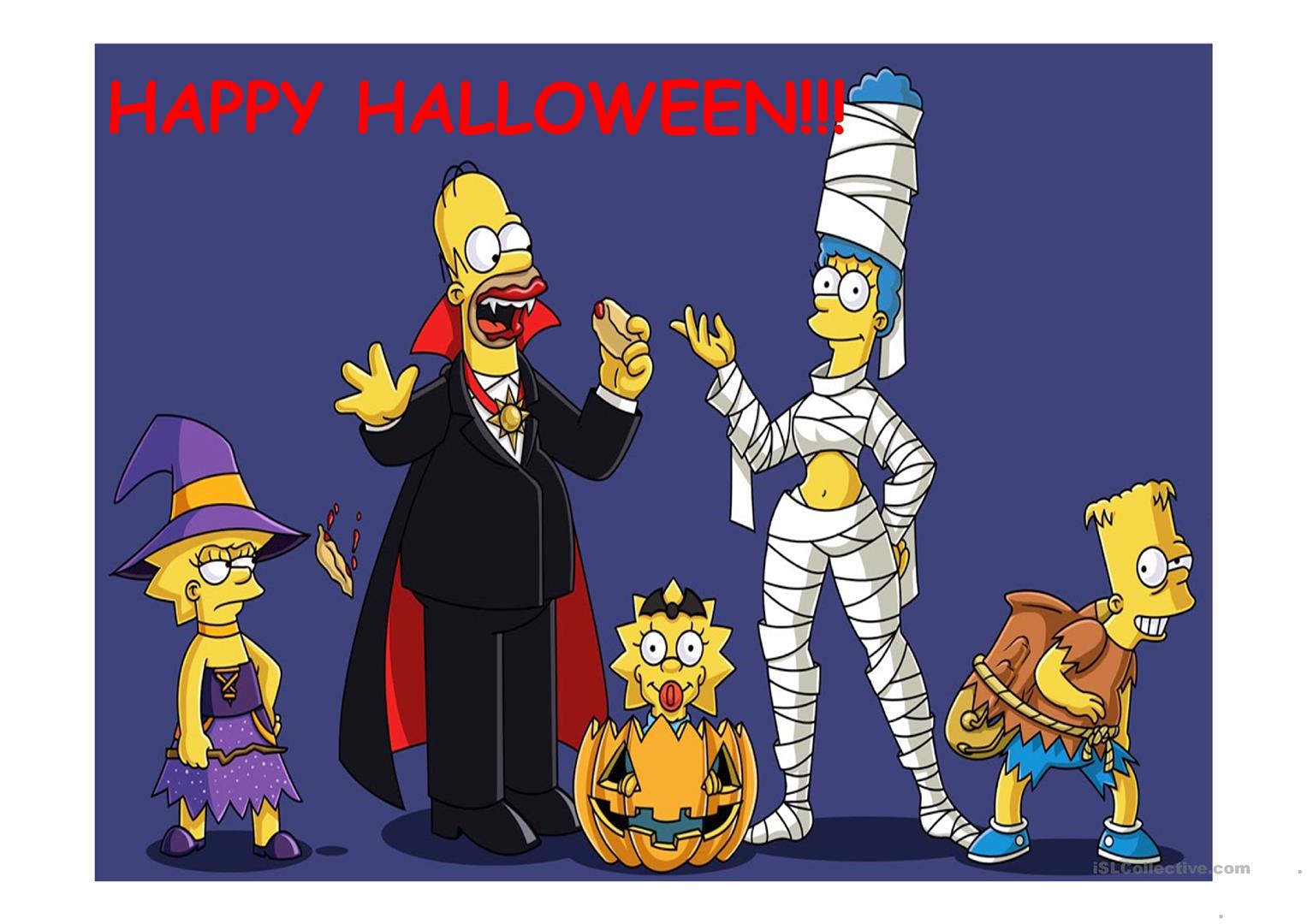 Simpsons Halloween Wallpapers