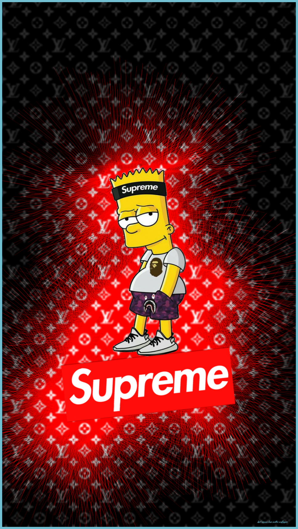 Simpsons Louis Vuitton Wallpapers