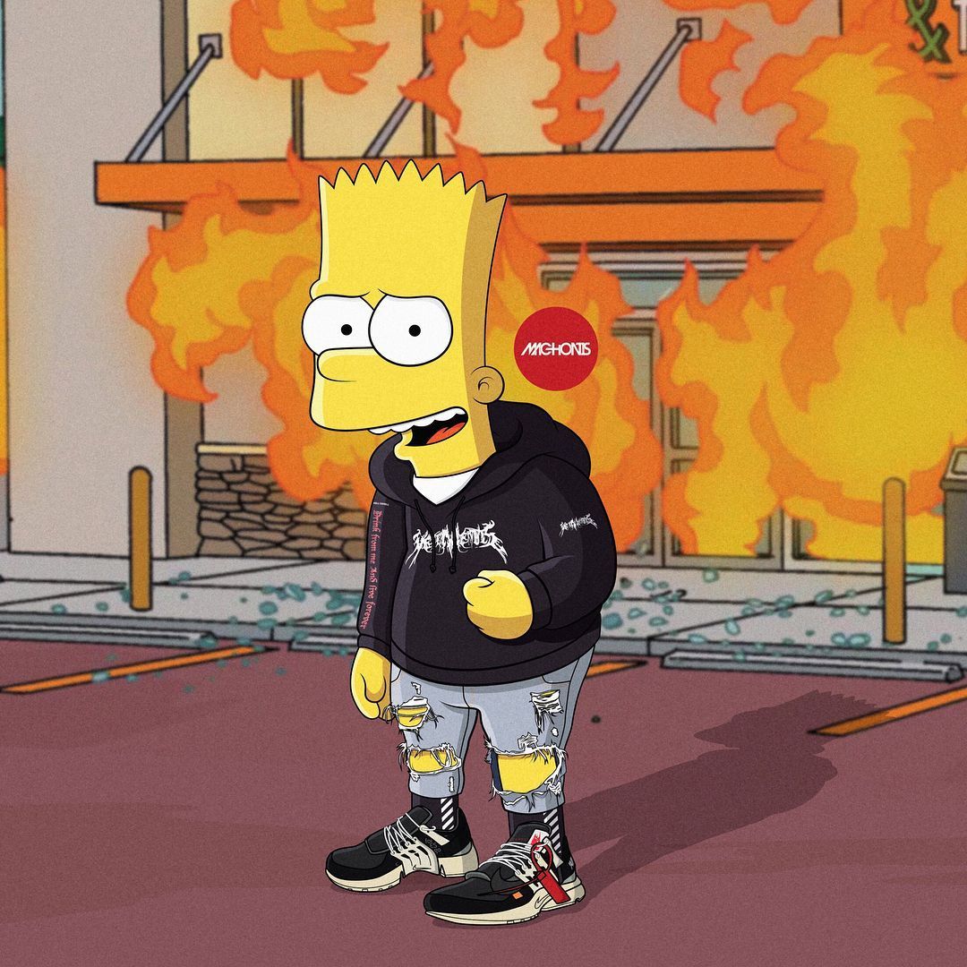 Simpsons Louis Vuitton Wallpapers