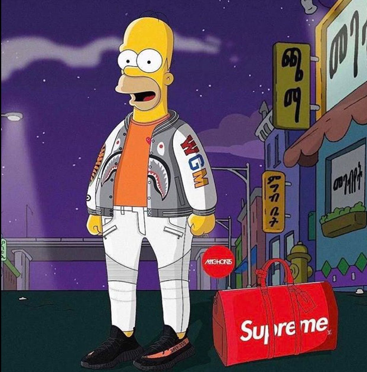 Simpsons Louis Vuitton Wallpapers