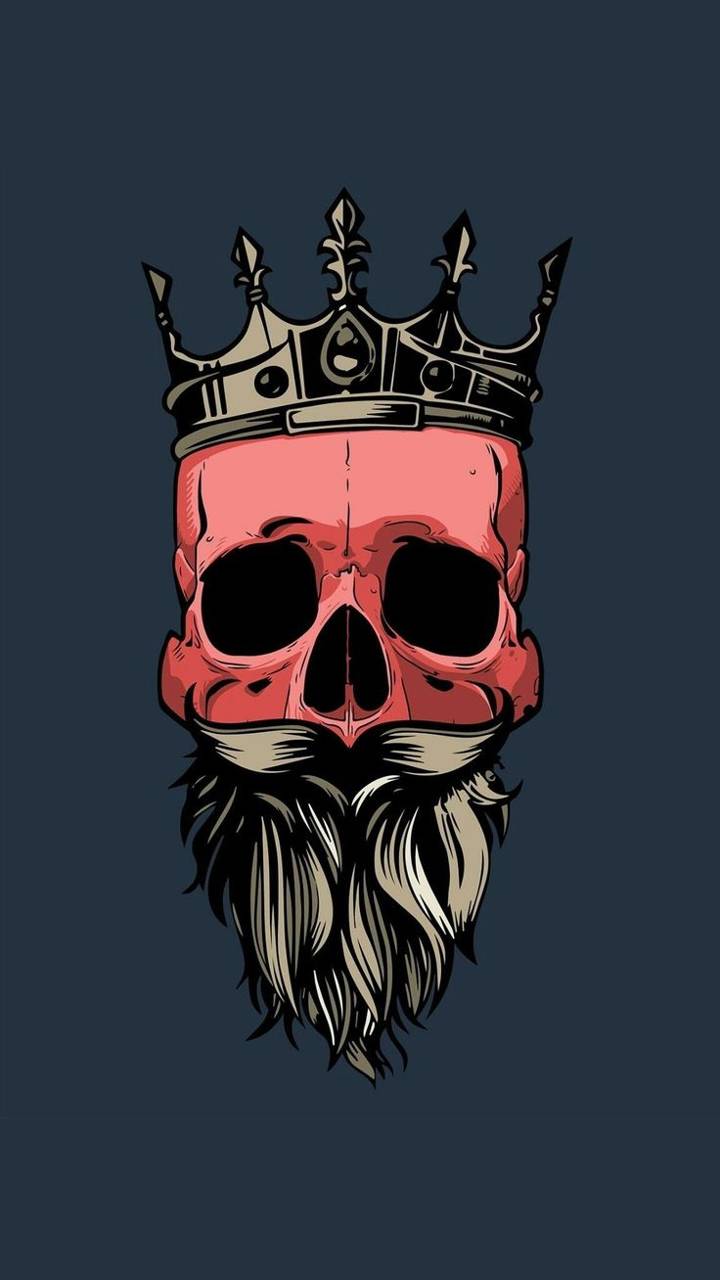 Skull With Crown Wallpapers