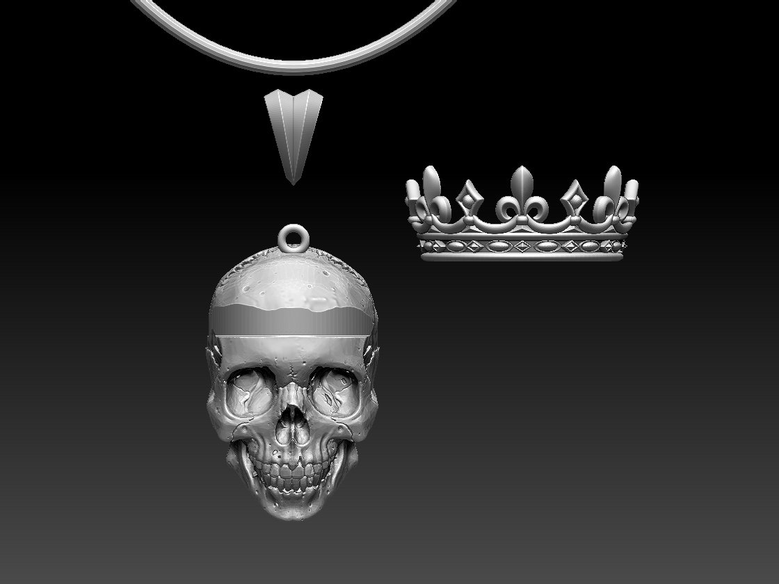 Skull With Crown Wallpapers