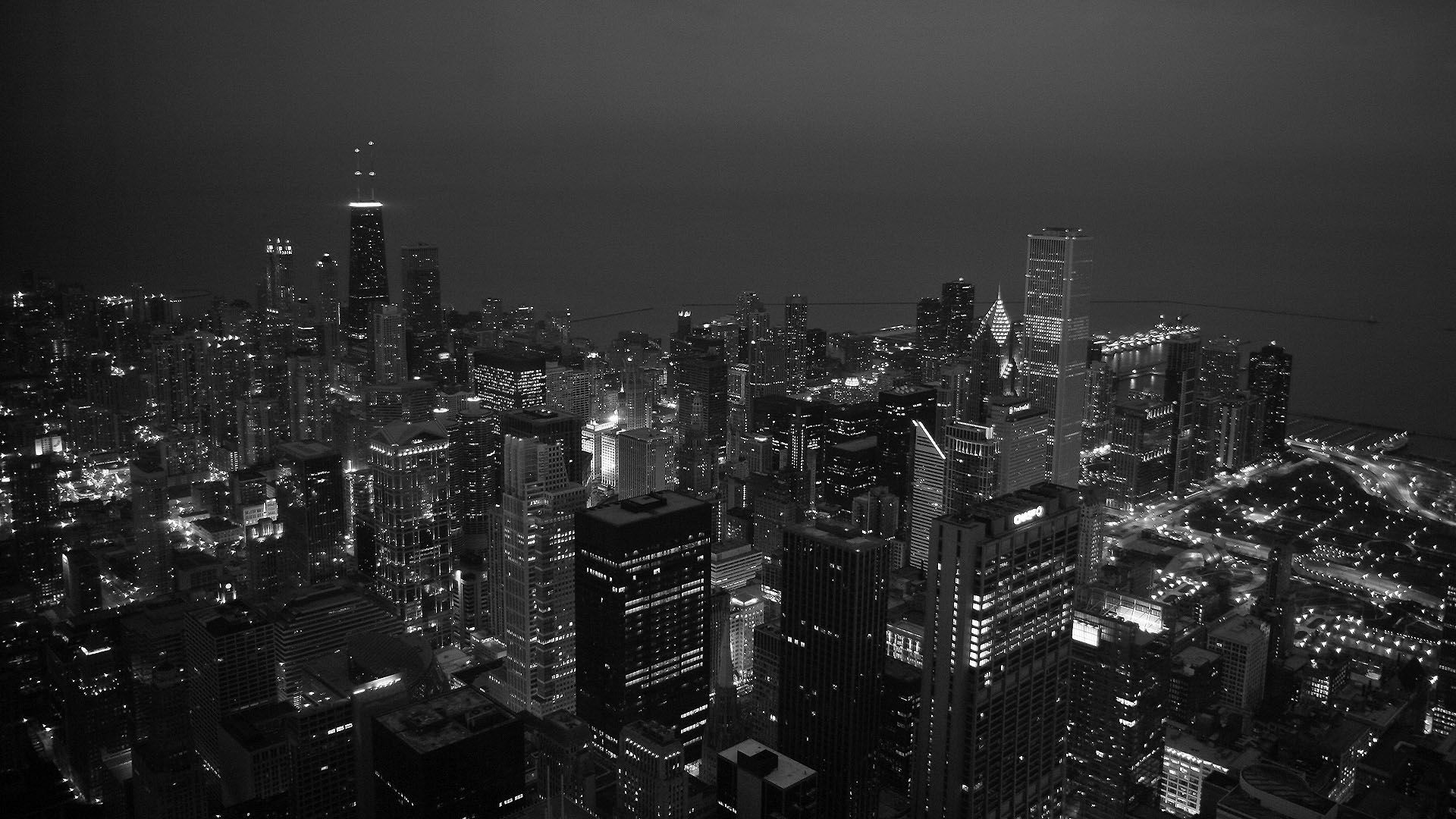 Skyline Black And White Wallpapers