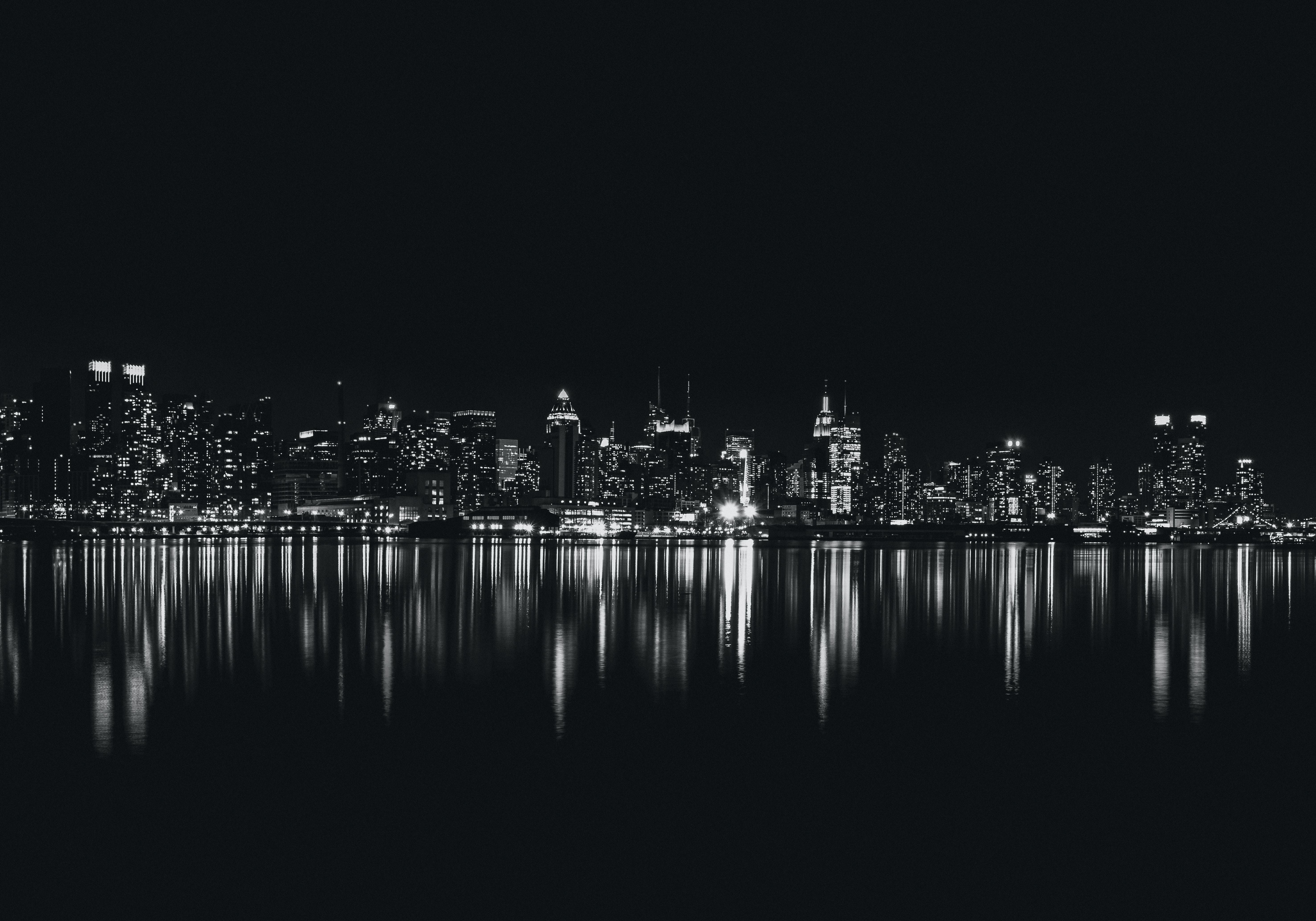 Skyline Black And White Wallpapers