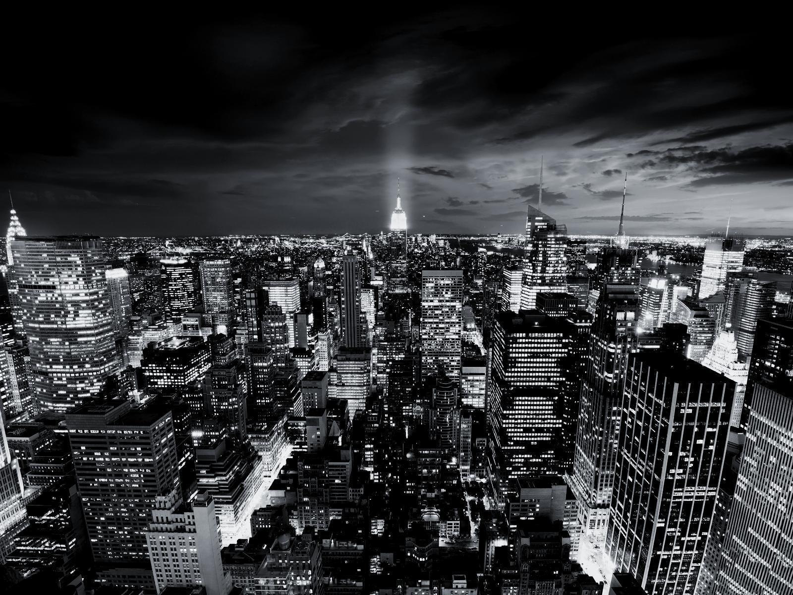 Skyline Black And White Wallpapers