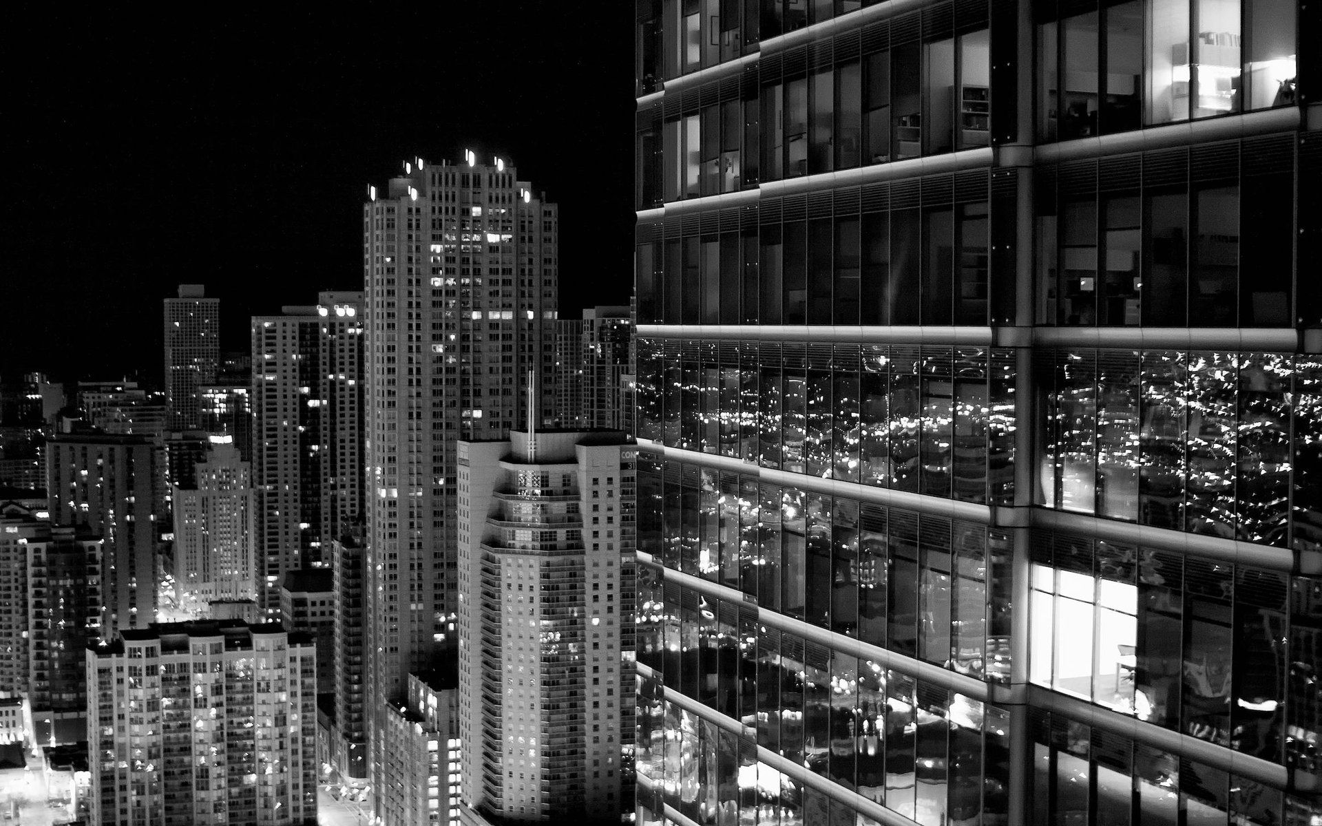 Skyline Black And White Wallpapers