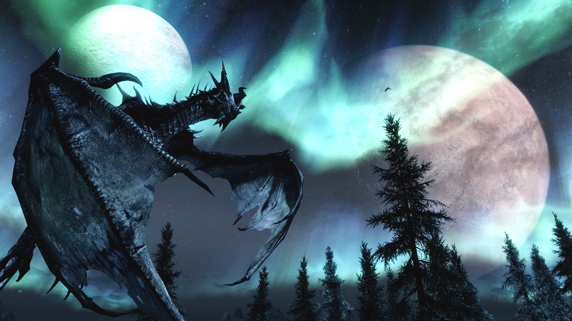 Skyrim Dragon Wallpapers