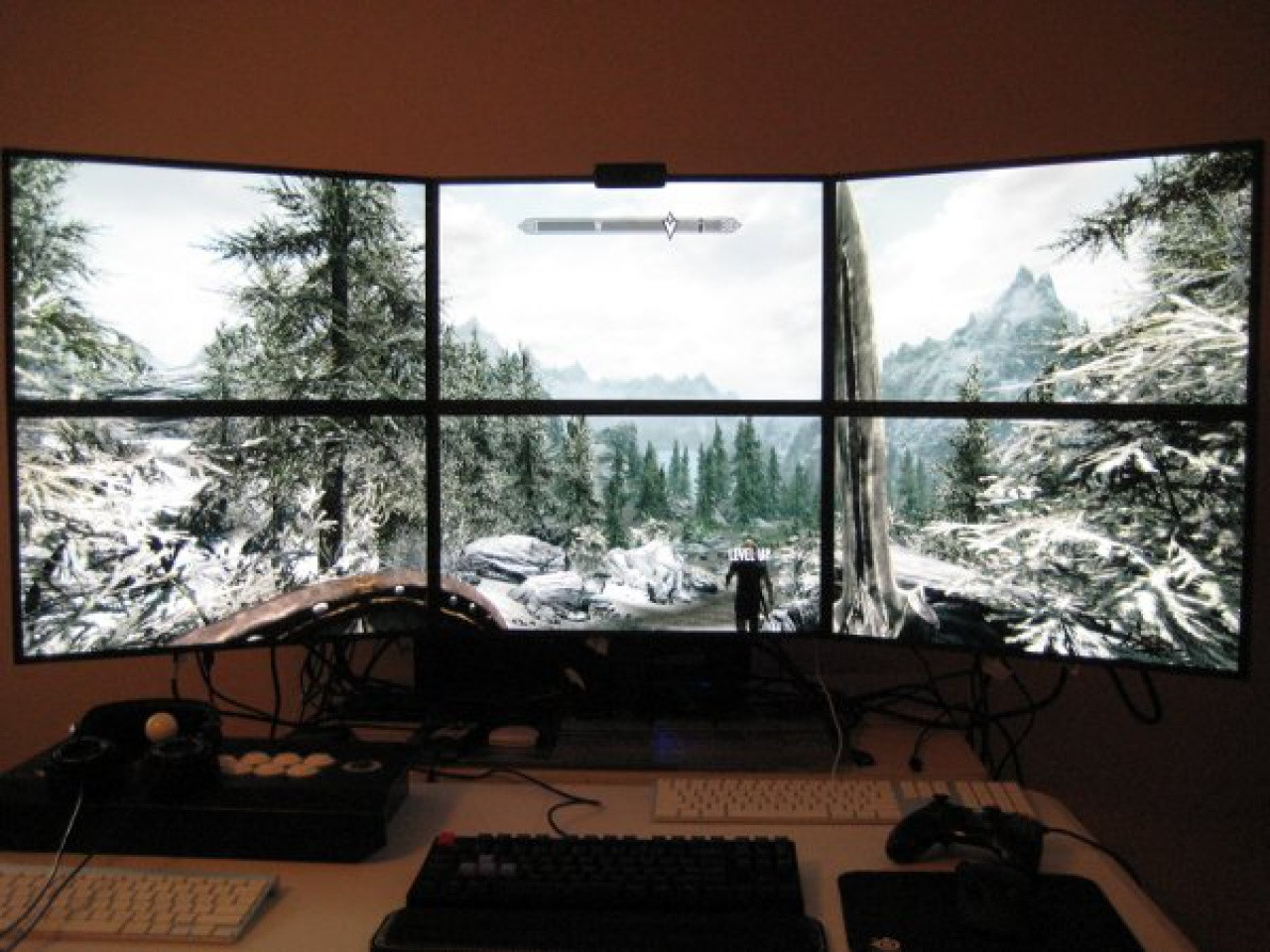 Skyrim Dual Monitor Wallpapers