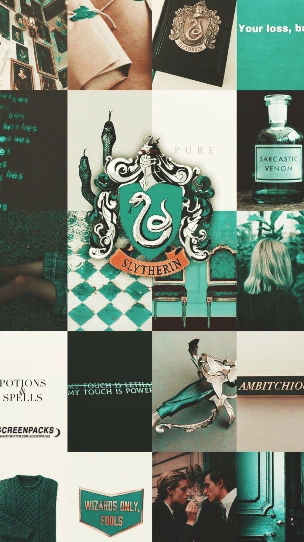 Slytherin Lockscreen Wallpapers