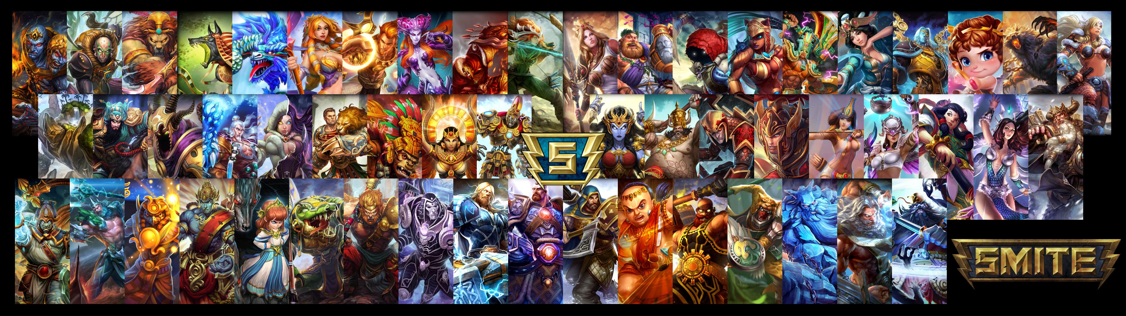 Smite Dual Monitor Wallpapers