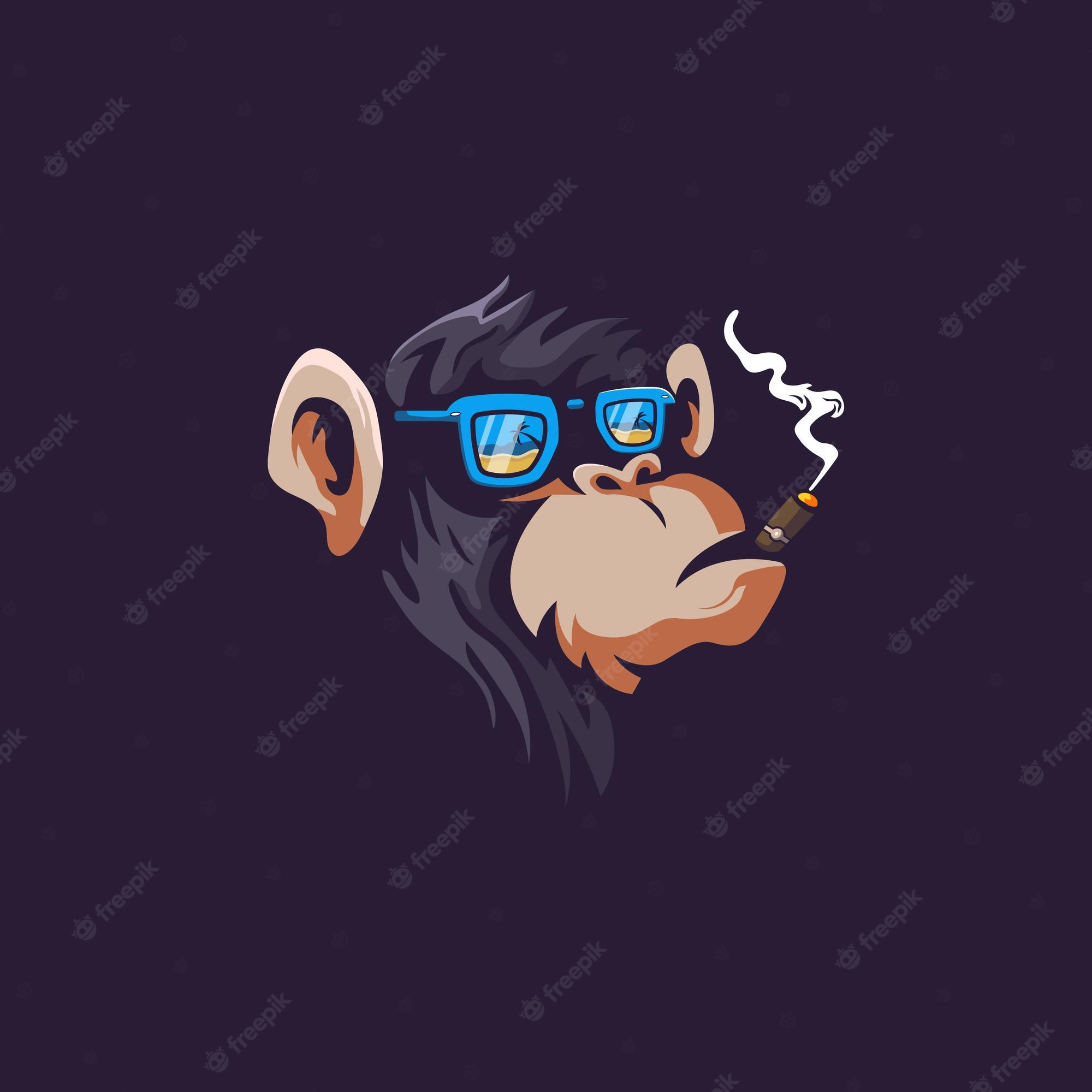 Smoking Monkey Wallpapers