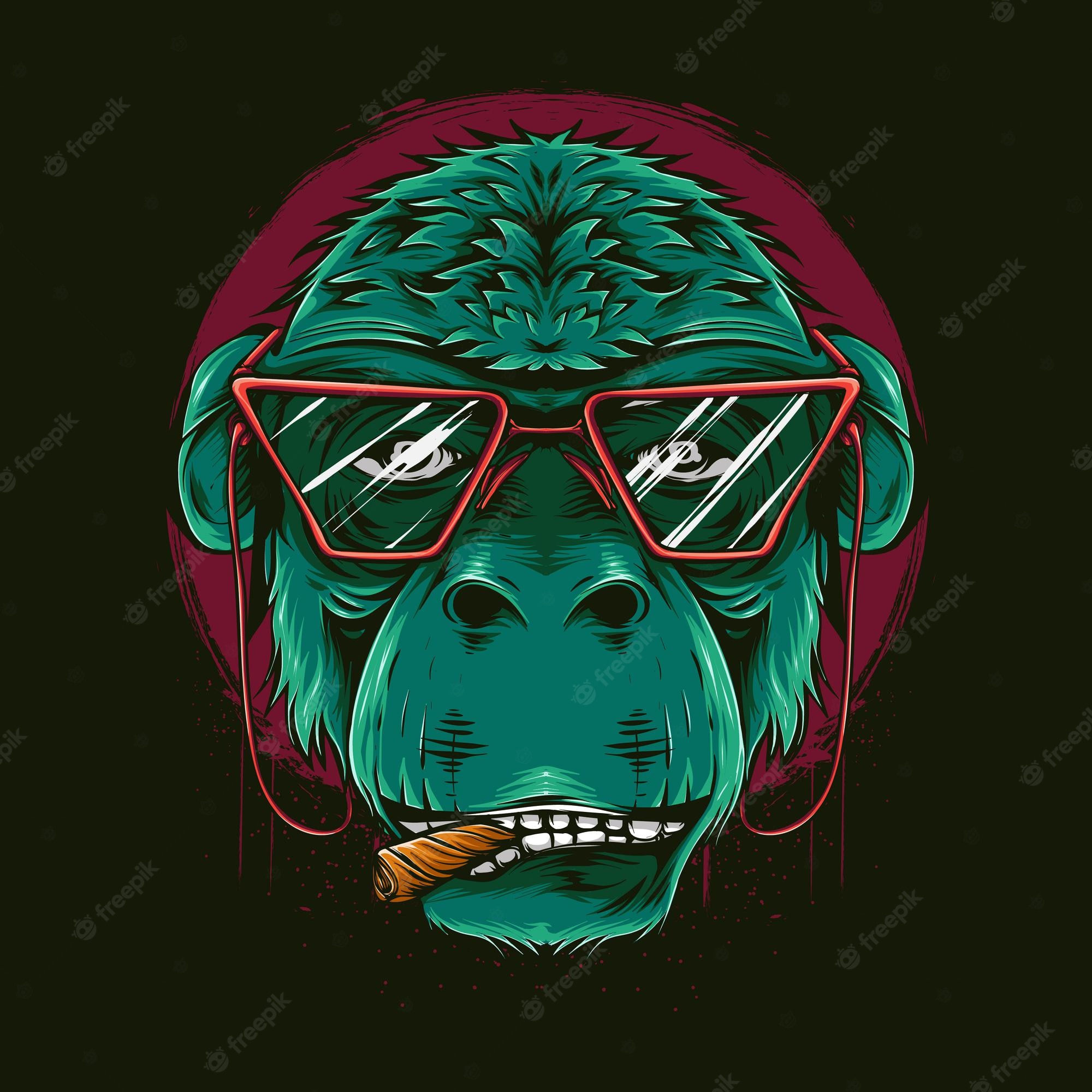 Smoking Monkey Wallpapers