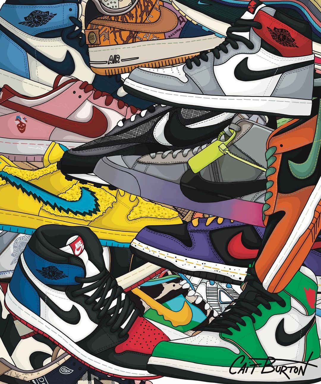 Sneaker Collage Wallpapers