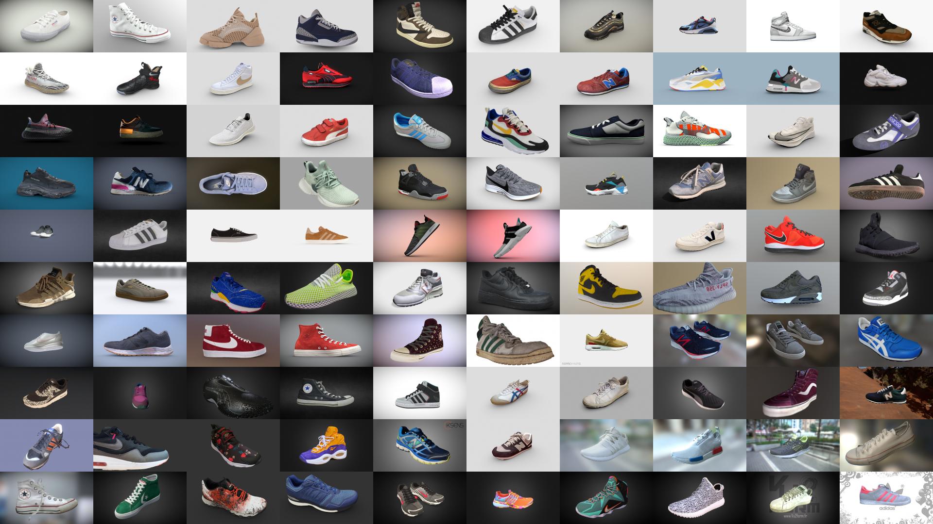 Sneaker Collage Wallpapers