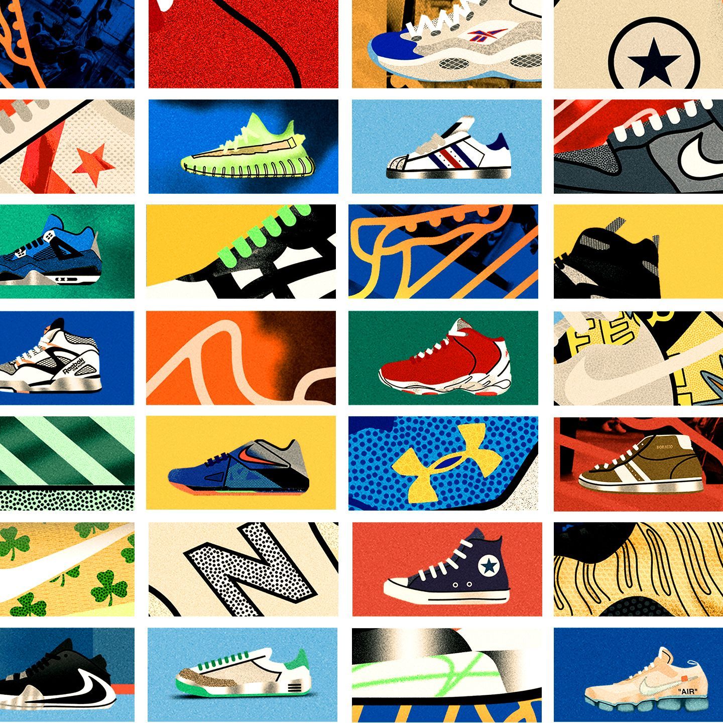 Sneaker Collage Wallpapers